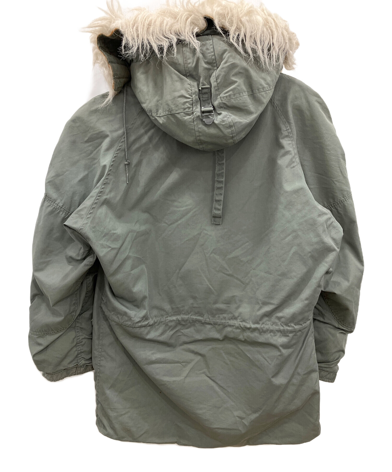 US.ARMY / N-3B/コート/L/コットン/GRN// 中古・古着通販】US ARMY (ユーエスアーミー) N-3Bコート US ARMY