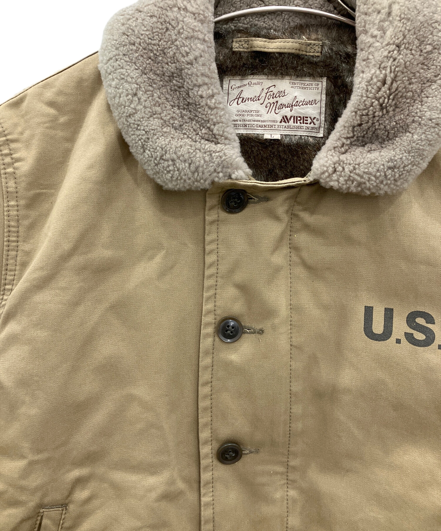 中古・古着通販】AVIREX (アヴィレックス) N-1デッキジャケット AVIREX