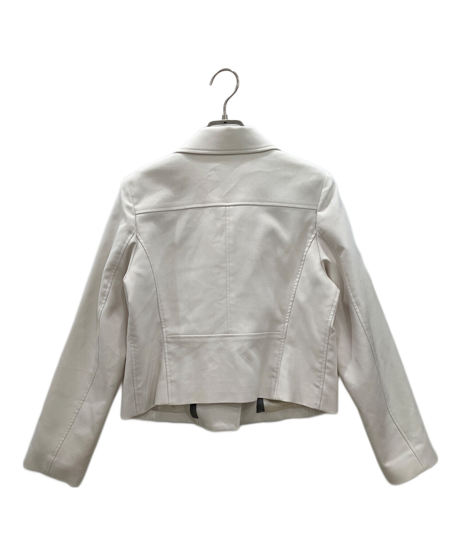 美品✨️ブルーレーベルクレストブリッチ ダブルライダースジャケット ウール 中古・古着通販】BLUE LABEL CRESTBRIDGE (ブルーレーベルクレスト