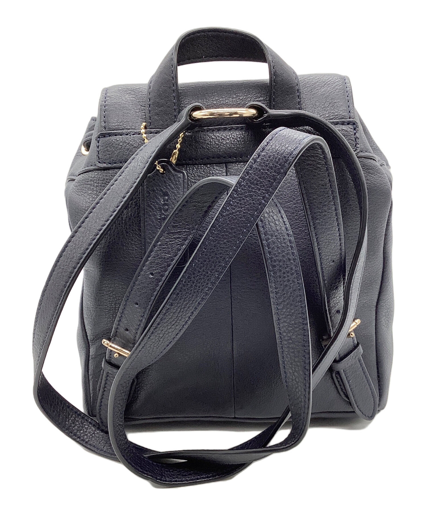 中古・古着通販】COACH (コーチ) ミニリュック COACH F37621 ブラック 