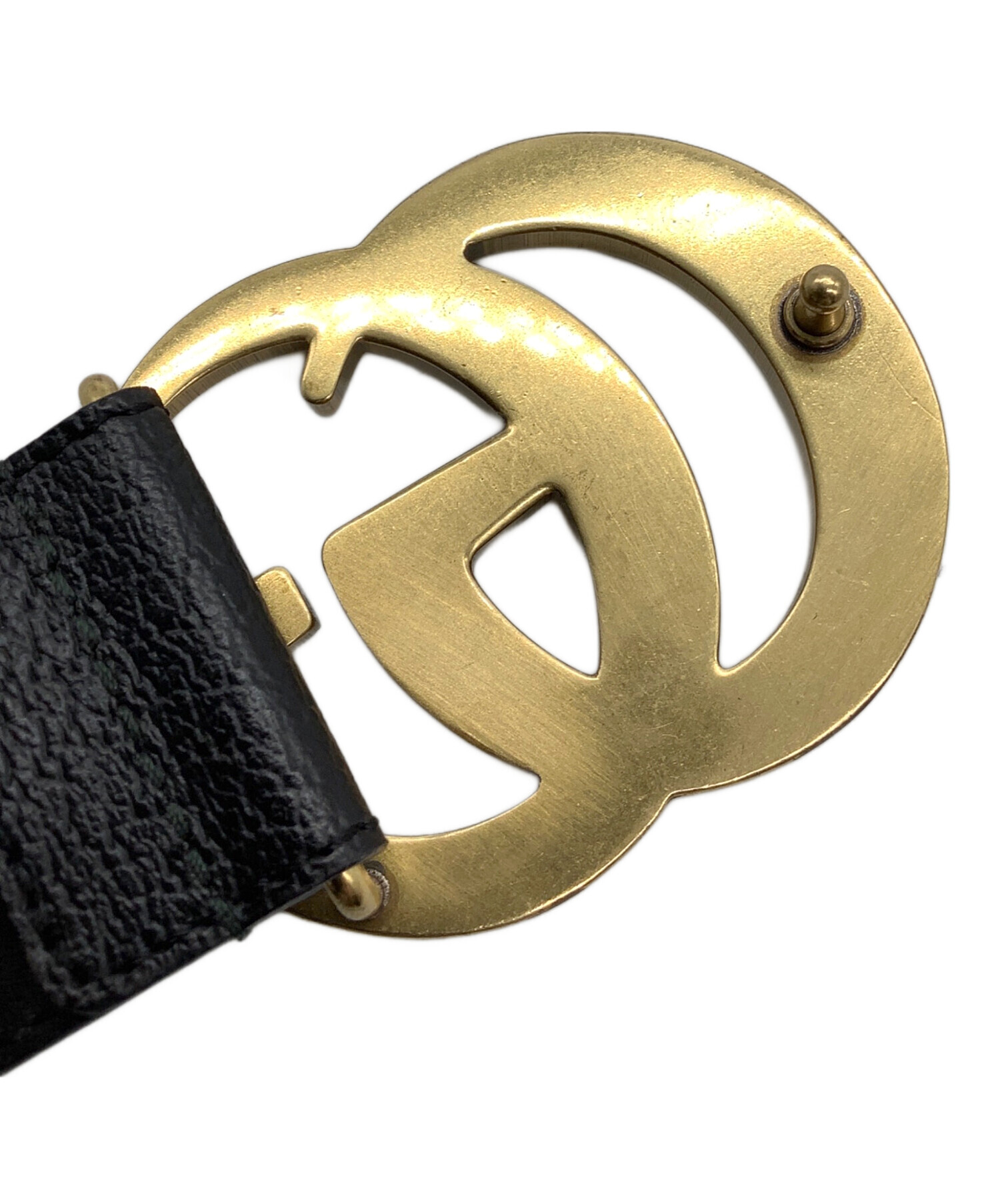 中古・古着通販】GUCCI (グッチ) ベルト GUCCI DJ20T GG ブラック