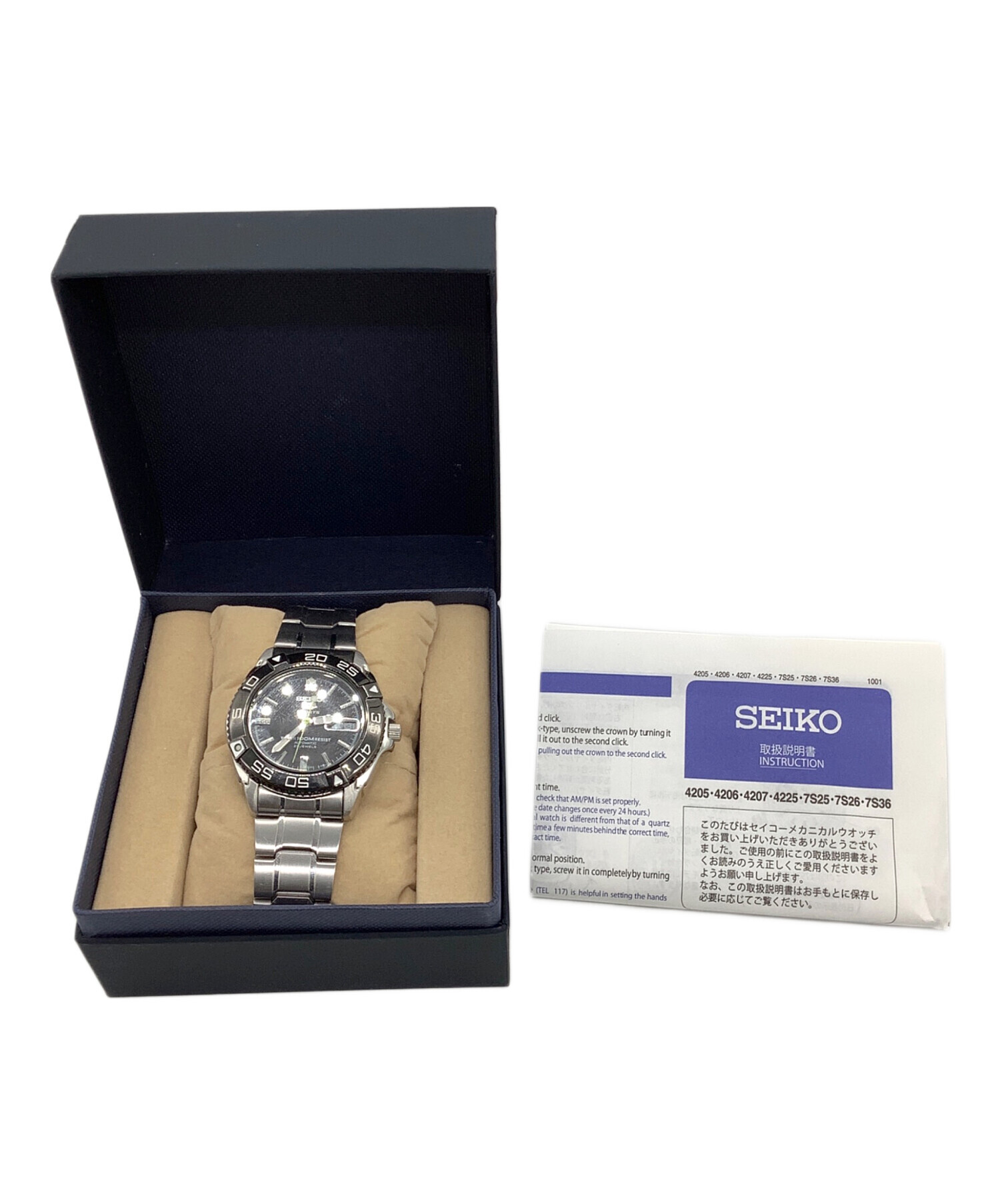 中古・古着通販】SEIKO (セイコー) 腕時計 SEIKO 7S36-00Y0 自動巻き