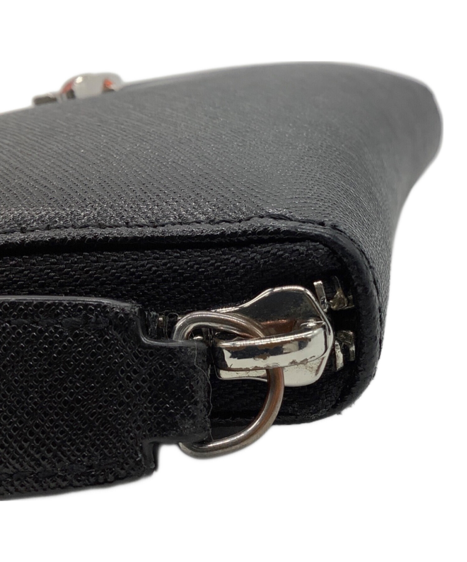 ヴィヴィアンウエストウッド 長財布 ディアマンテ ブラック 中古品 Vivienne Westwood - ヴィヴィアンウエストウッド 長財布 ディアマンテ