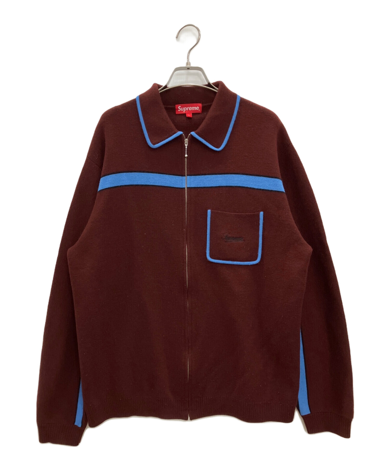 中古・古着通販】SUPREME (シュプリーム) カーディガン ブラウン 