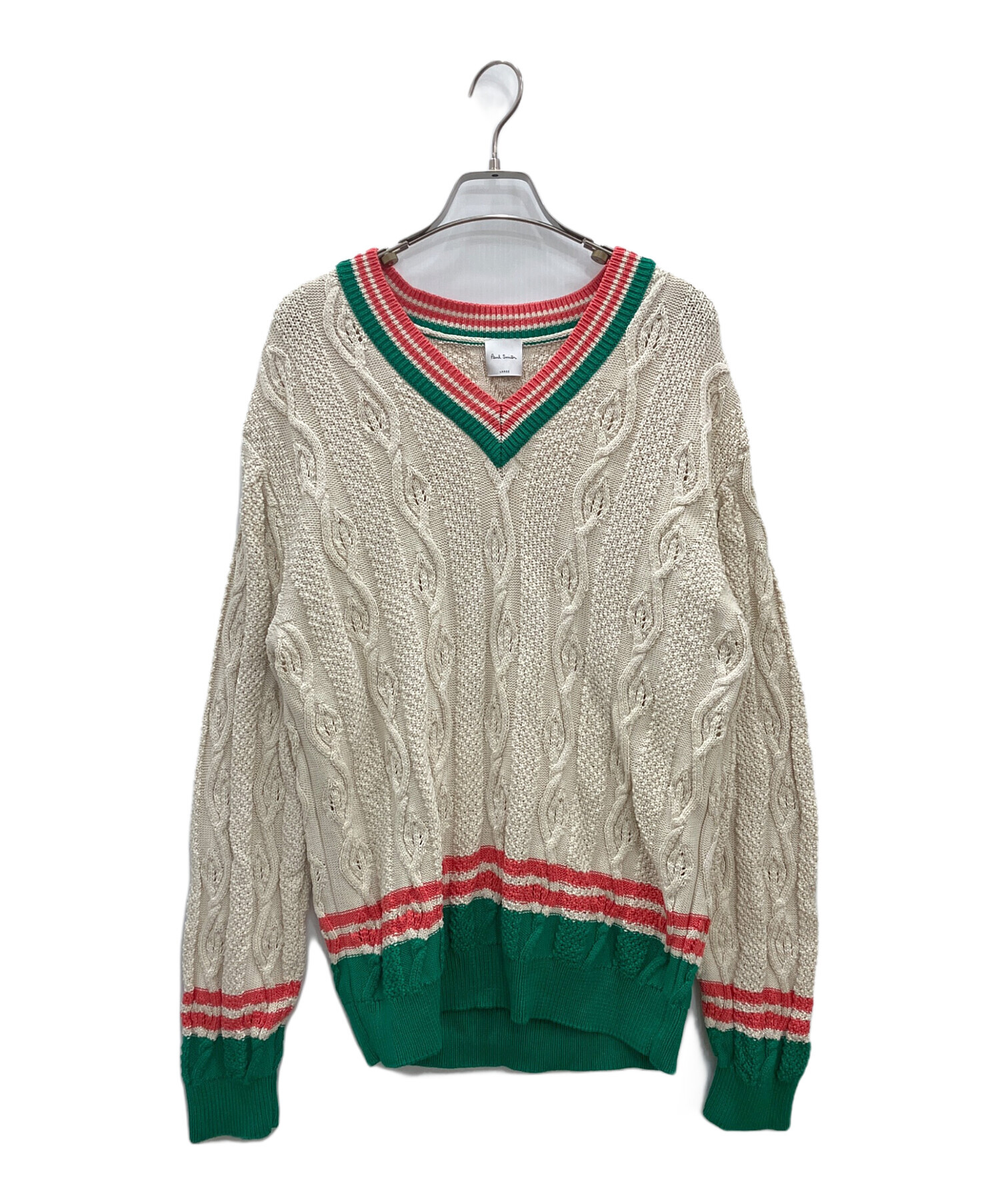 Paul Smith ポールスミス ニット・セーター メンズ 【古着】【中古】 中古・古着通販】PAUL SMITH (ポールスミス) チルデンセーター Paul