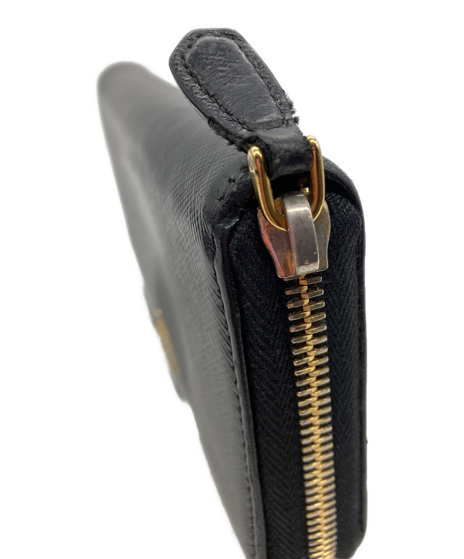 中古・古着通販】PRADA (プラダ) ラウンドファスナー長財布 PRADA