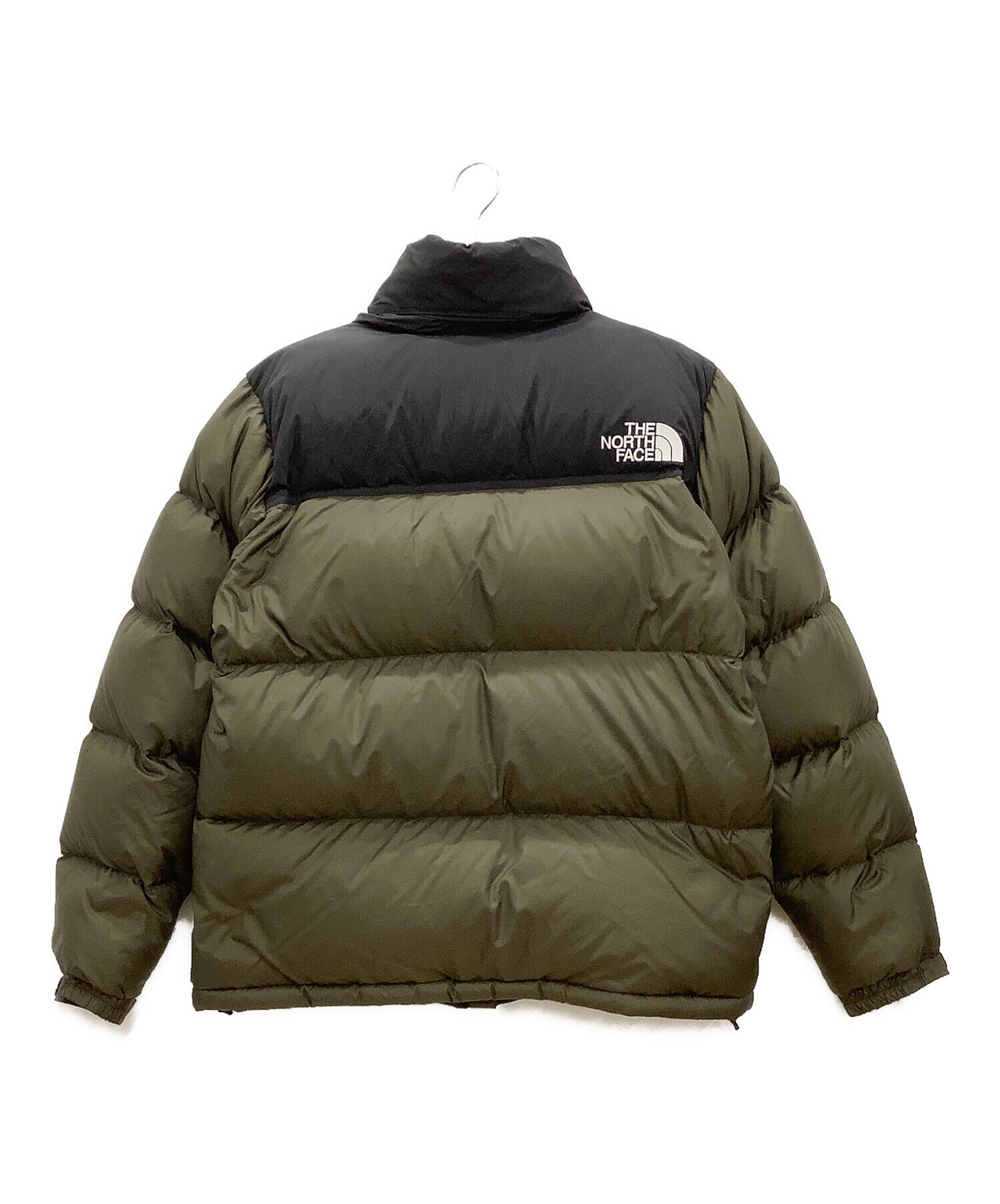 美品　THE NORTH FACE ヌプシ オンボール ダウンジャケット カーキ ノースフェイス ヌプシオンボール中綿ジャケット ブルゾン[品番