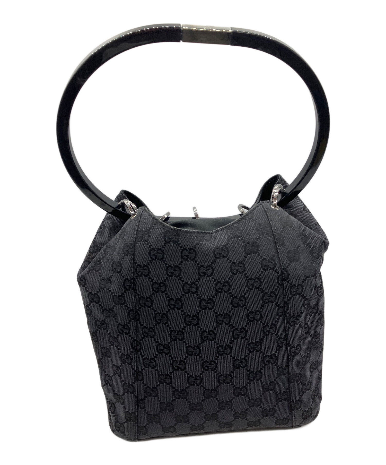 中古・古着通販】GUCCI (グッチ) リングハンドルバッグ GUCCI 