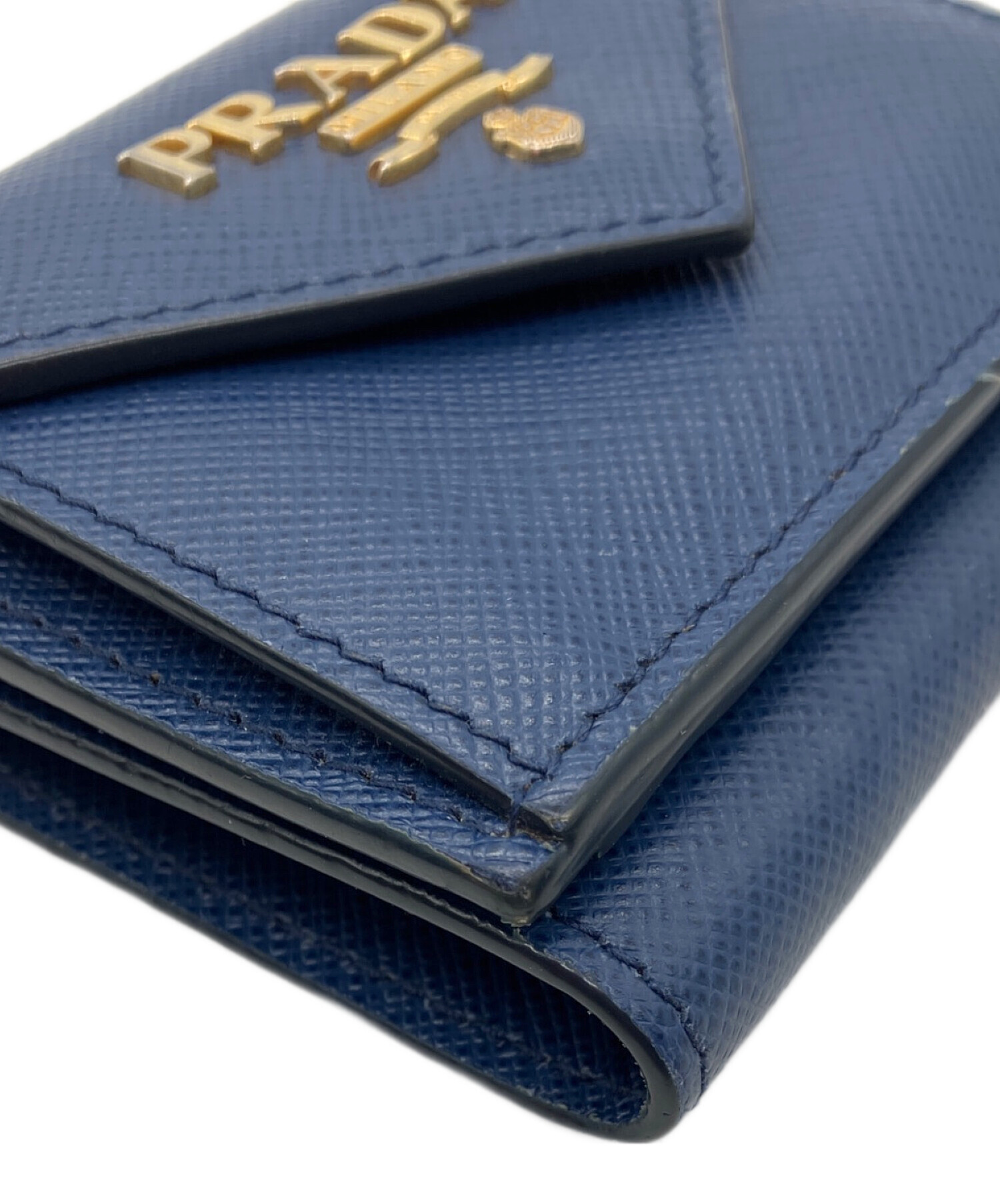中古・古着通販】PRADA (プラダ) 3つ折り財布 PRADA 1MH021