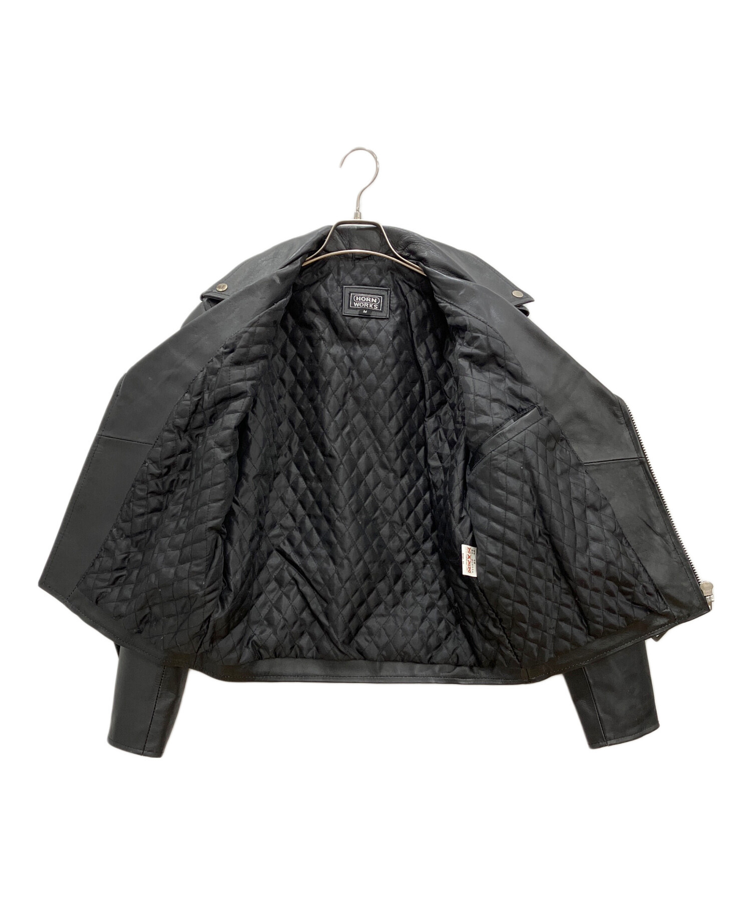 中古・古着通販】HORN WORKS (ホーンワークス) レザージャケット HORN
