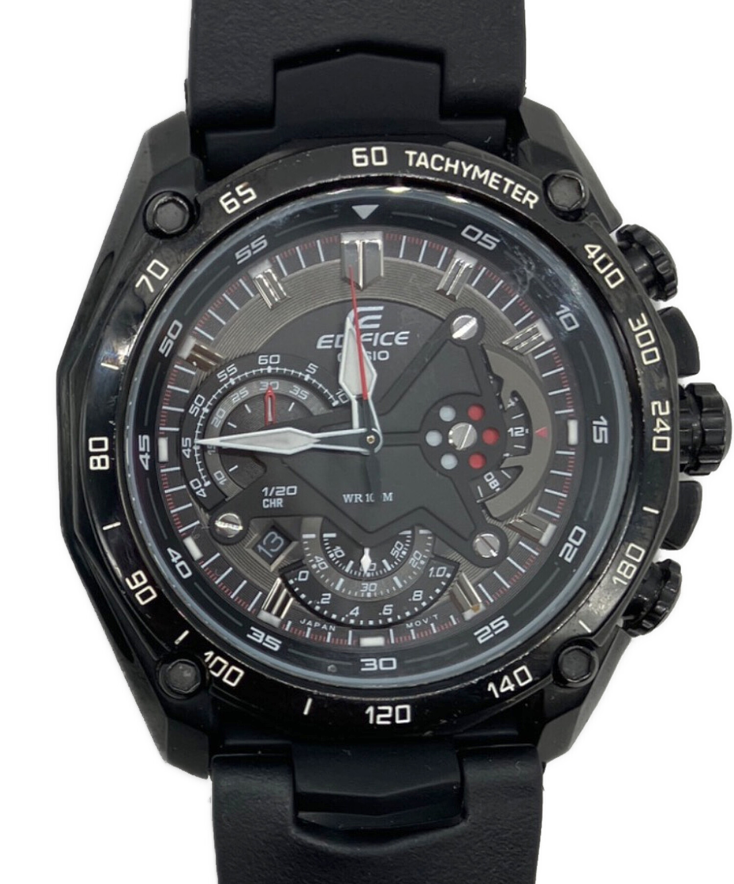 中古・古着通販】CASIO (カシオ) 腕時計 CASIO EDIFICE ブラック