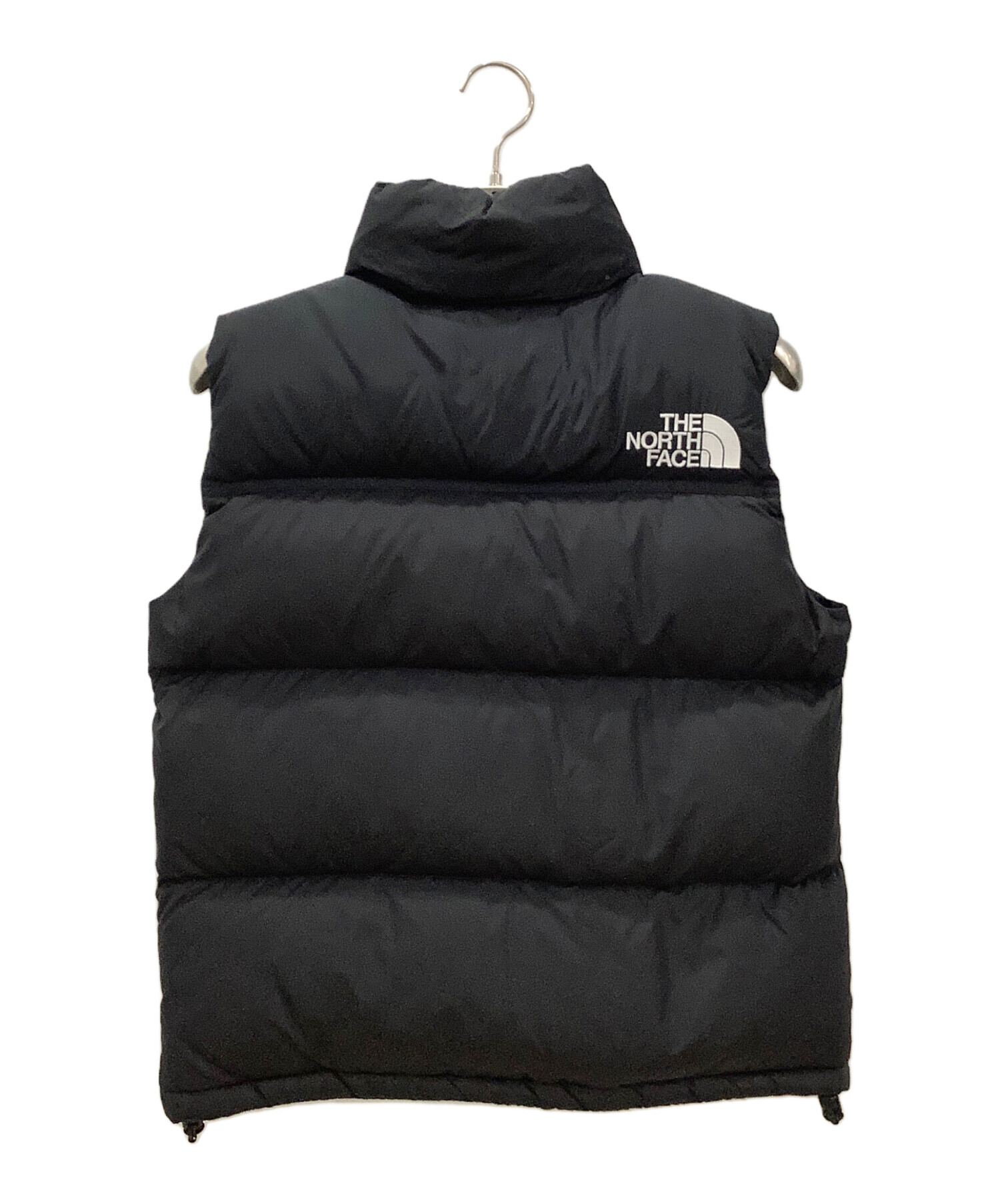 ノースフェイス　ダウンベスト　黒　ブラック　刺繍ロゴ　アウトドア　古着女子XS. 中古・古着通販】THE NORTH FACE (ザ ノース フェイス) ダウンベスト