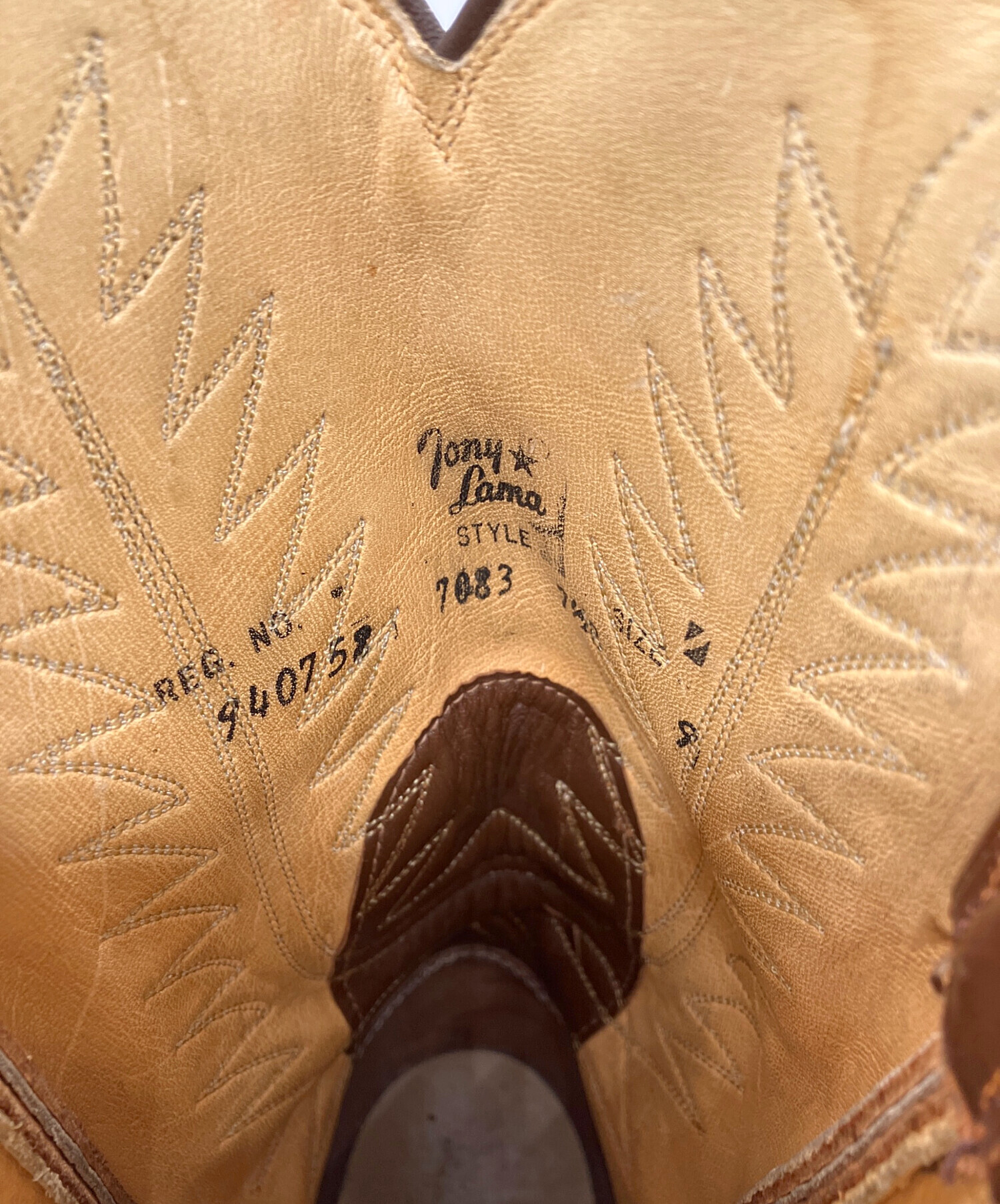 中古・古着通販】TONY LAMA (トニーラマ) ウェスタンブーツ TONY LAMA