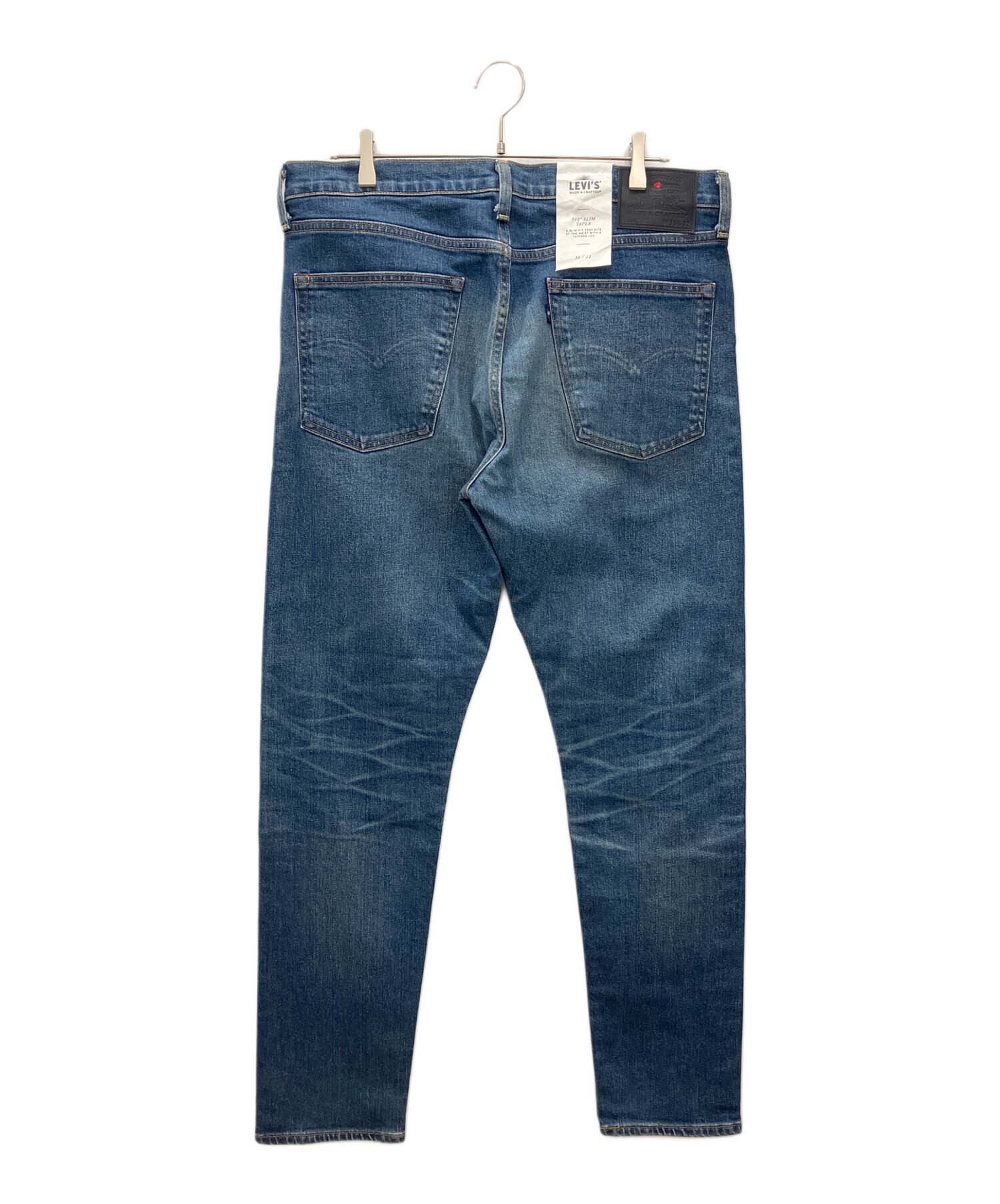 LEVI'S MADE&CRAFTED デニムパンツ S 青 【古着】【中古】【送料無料】 中古・古着通販】LEVI'S MADE&CRAFTED (リーバイスメイドクラフテッド