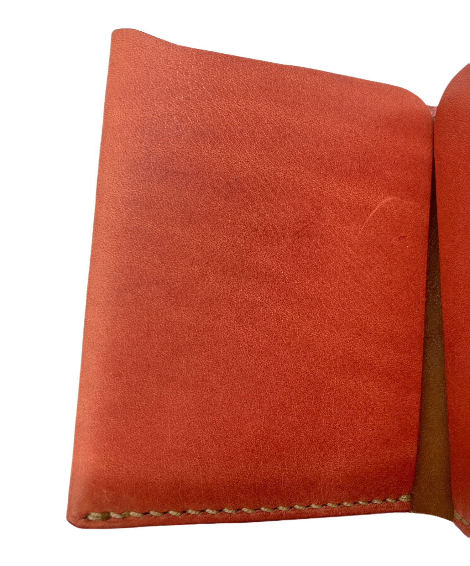 中古・古着通販】MOTO (モト) 2つ折り財布 MOTO ピンク×ブラウン