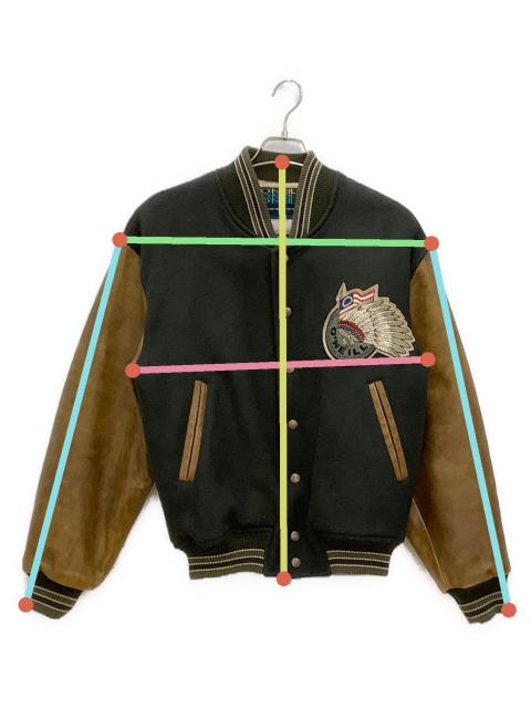 中古・古着通販】O'NEILL (オニール) レザー切替スタジャン O'NEILL