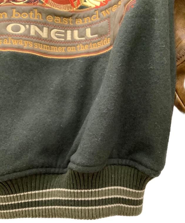 中古・古着通販】O'NEILL (オニール) レザー切替スタジャン O'NEILL