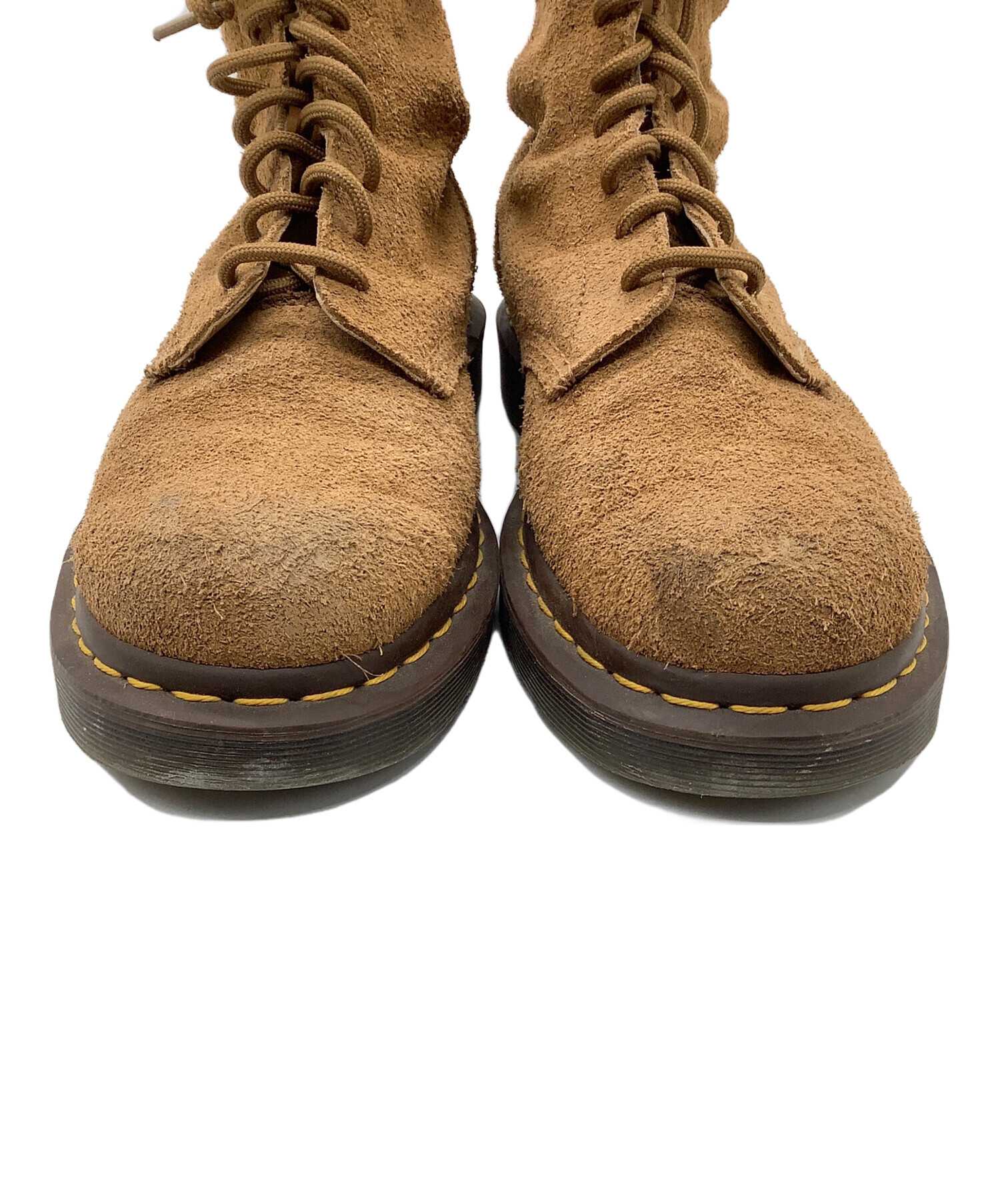 Dr. Martens ブラウン チャッカブーツ　新品未使用 中古・古着通販】Dr.Martens (ドクターマーチン) スウェードブーツ Dr