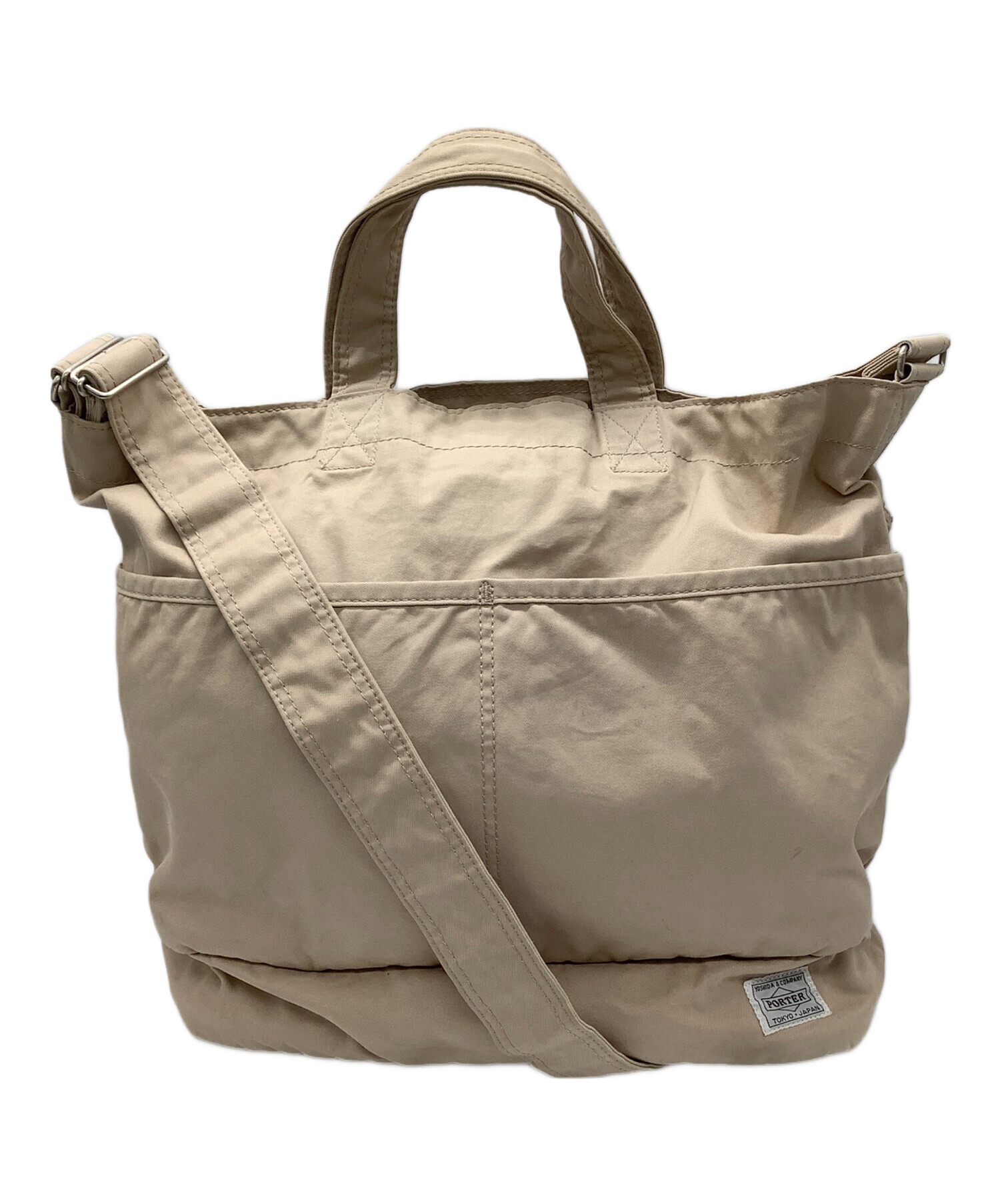 中古・古着通販】PORTER (ポーター) ショルダートートバッグ
