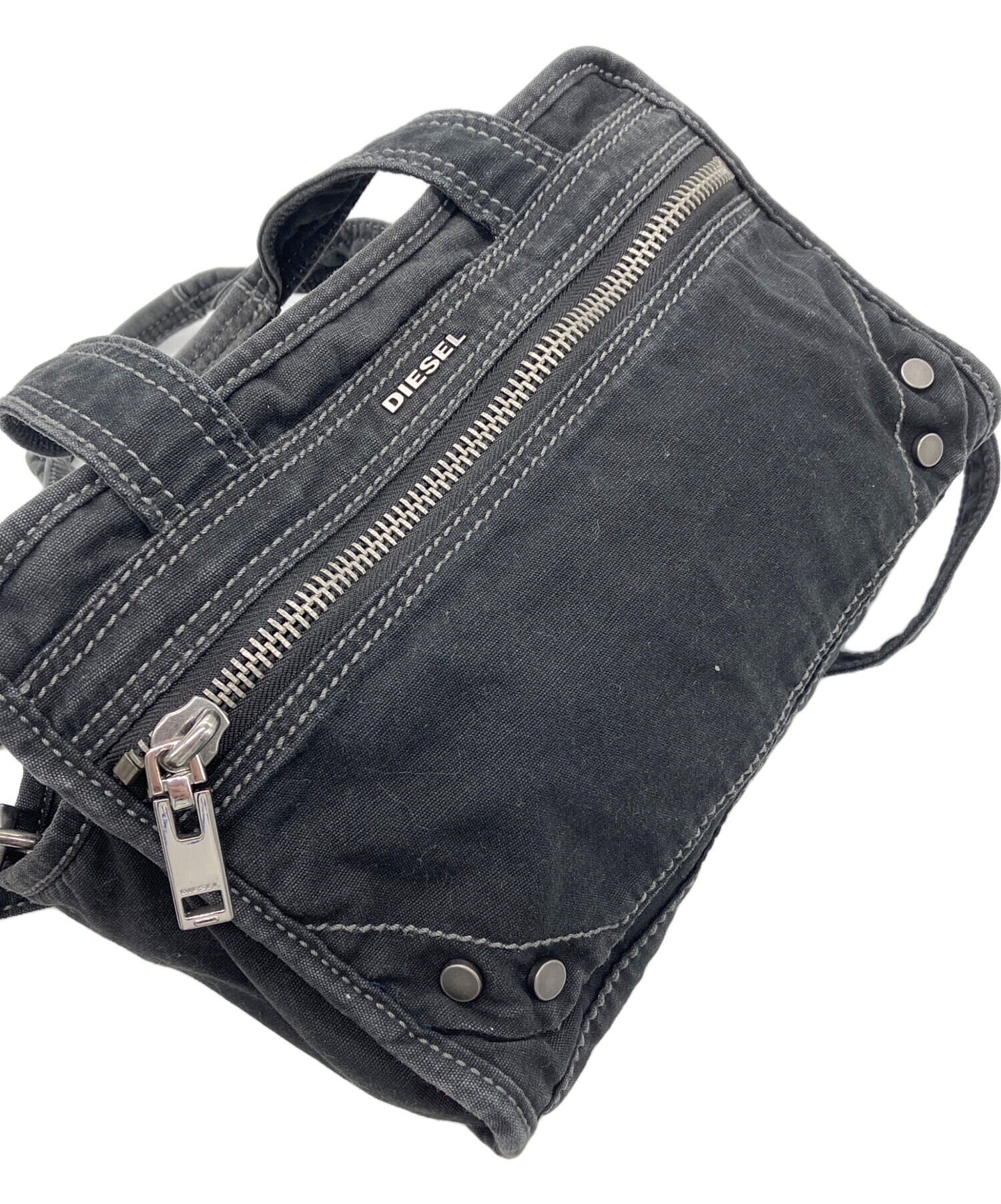 中古・古着通販】DIESEL (ディーゼル) 2wayデニムショルダーバッグ