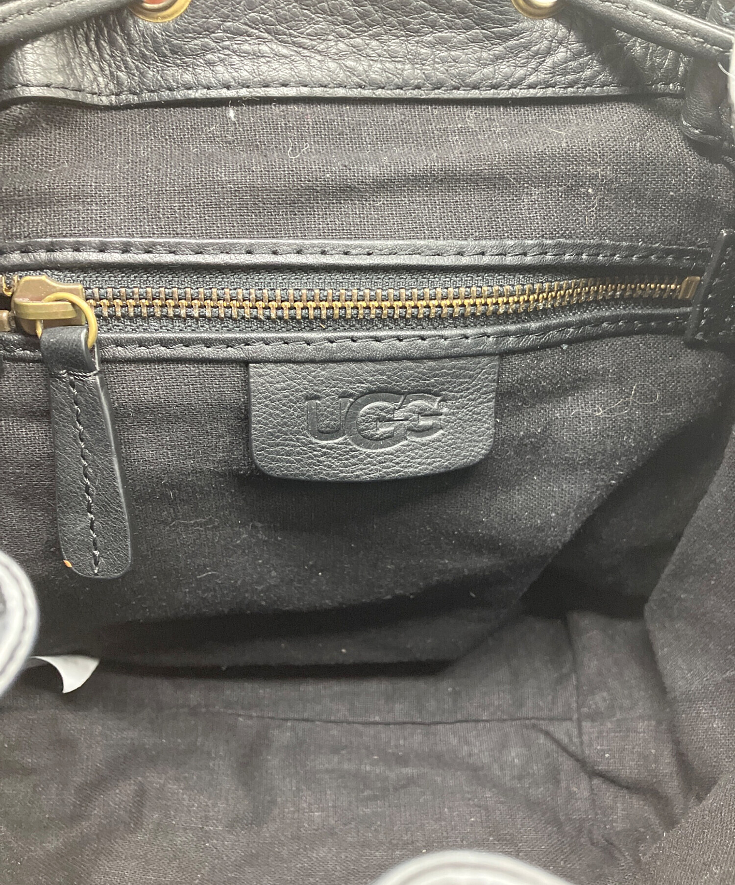 中古・古着通販】UGG (アグ) シープスキンリュック UGG ホワイト