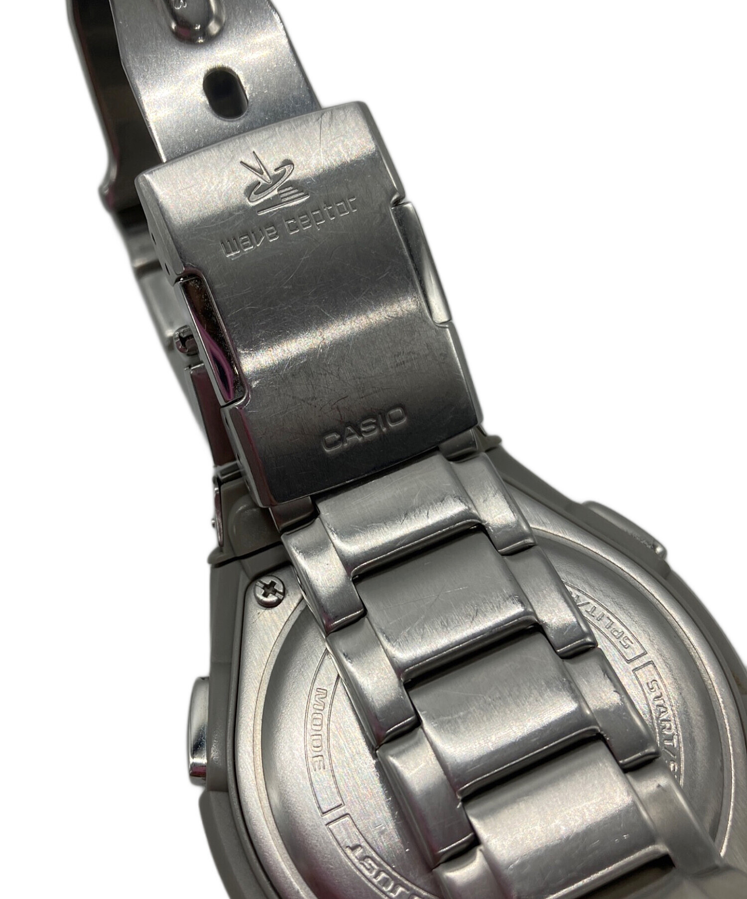 中古・古着通販】CASIO (カシオ) 腕時計 CASIO wave ceptor｜ブランド