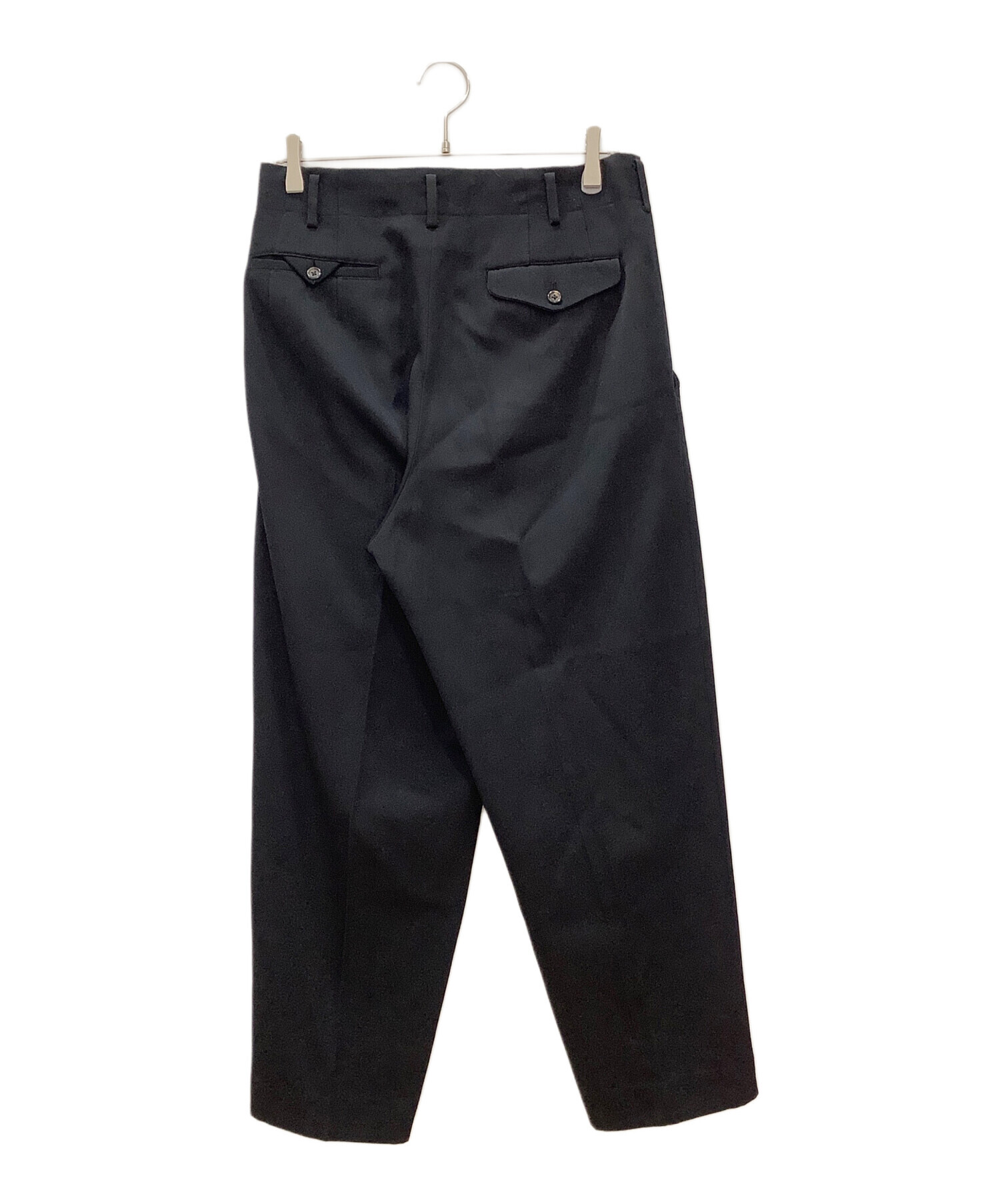 中古・古着通販】YOHJI YAMAMOTO (ヨウジヤマモト) ツータックパンツ