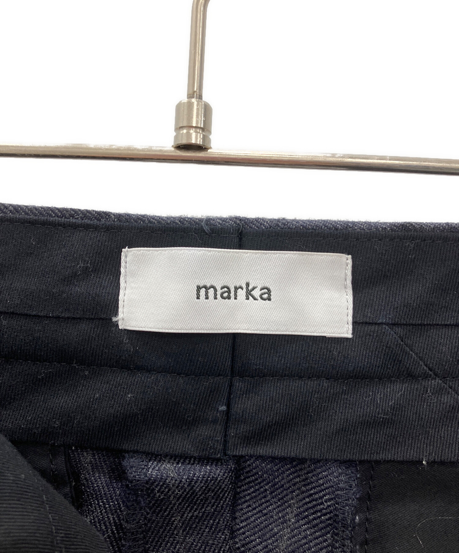 中古・古着通販】MARKA (マーカ) オフィサーパンツ 2タックワイド 
