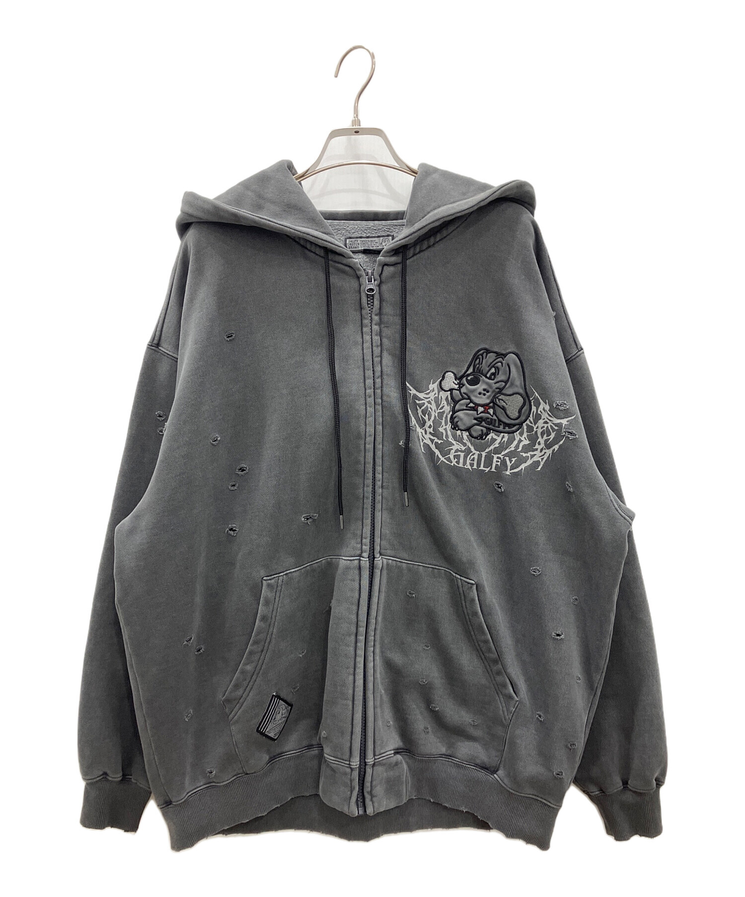 中古・古着通販】GALFY (ガルフィー) パーカー GALFY メンズ グレー