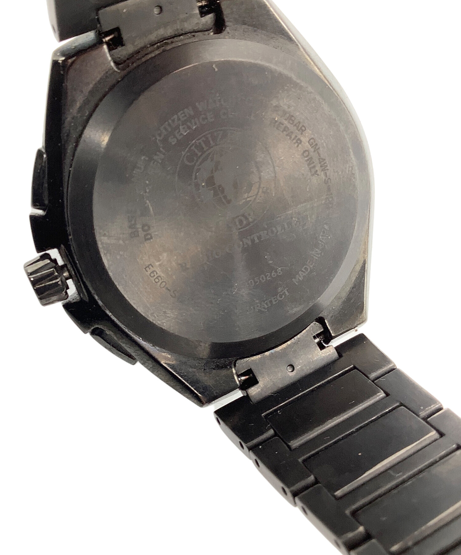 中古・古着通販】CITIZEN (シチズン) 腕時計 ブラック｜ブランド・古着