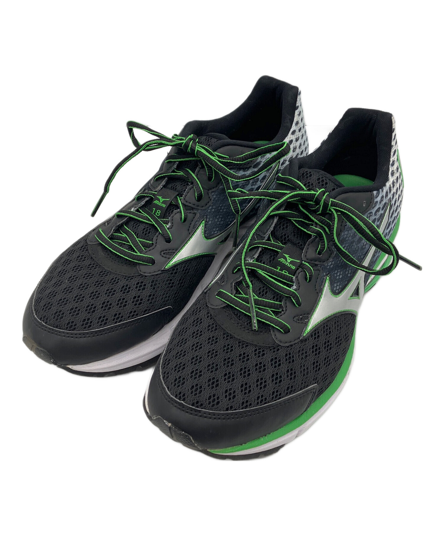 MIZUNO ミズノ スニーカー 27cm 黒 【古着】【中古】【送料無料】 中古・古着通販】MIZUNO (ミズノ) スニーカー MIZUNO メンズ ブラック