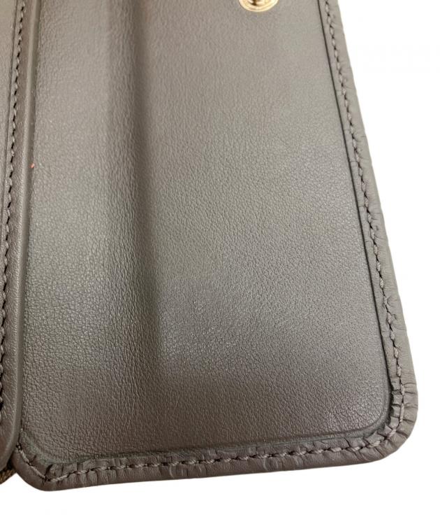 中古・古着通販】GUCCI (グッチ) 長財布 GUCCI グッチシマ 角スレ有