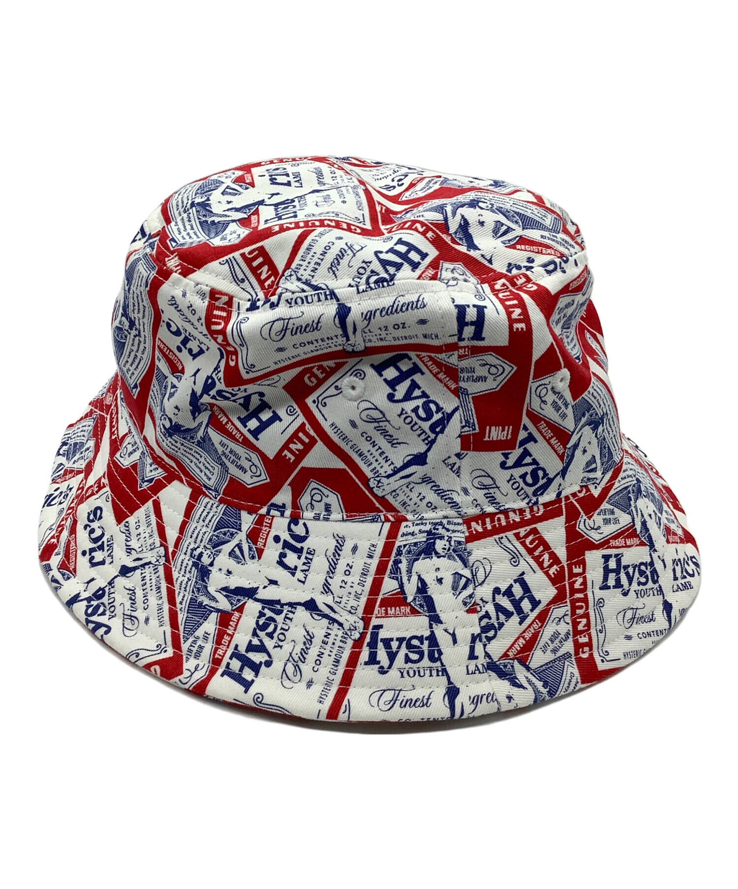 ヒステリックグラマー　 バケットハット 中古・古着通販】Hysteric Glamour (ヒステリックグラマー) LABEL柄