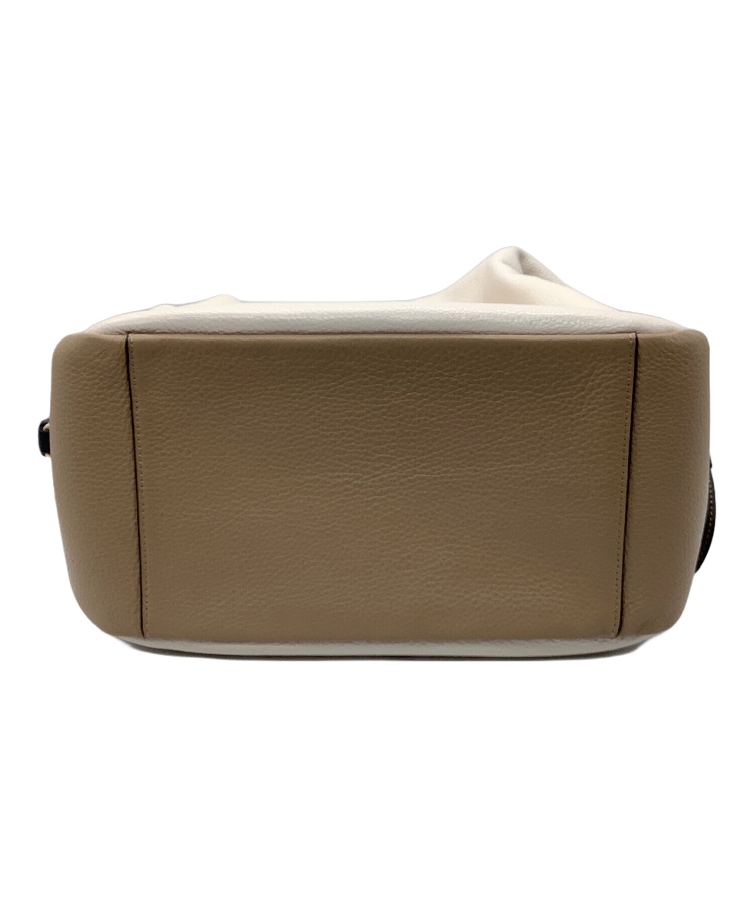 中古・古着通販】COACH (コーチ) ショルダーバッグ ベージュ×ホワイト
