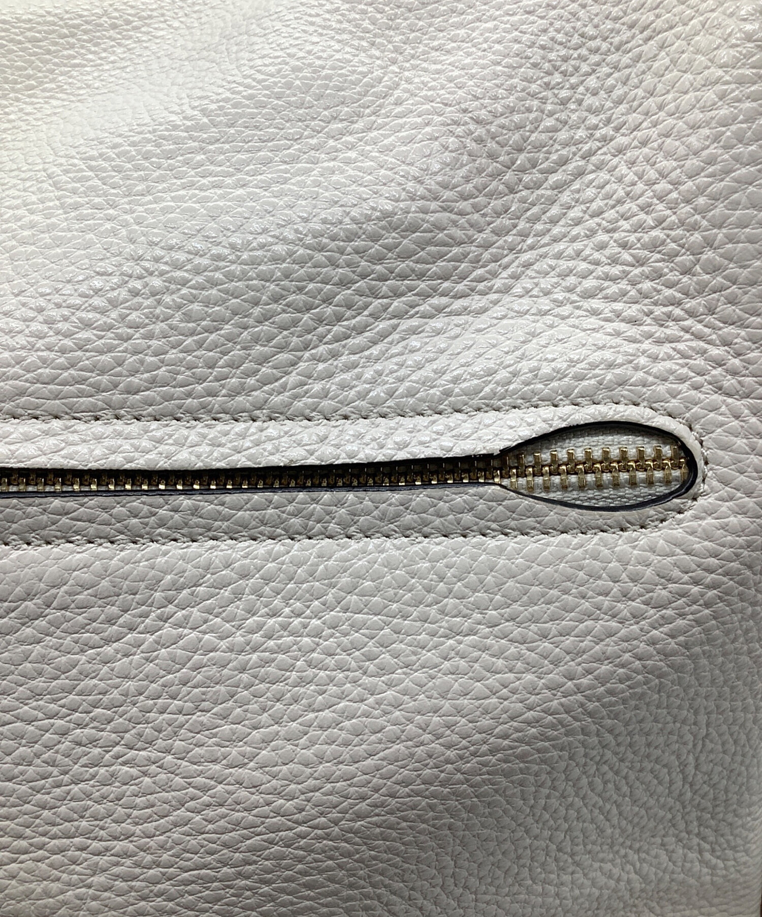 中古・古着通販】COACH (コーチ) ショルダーバッグ ベージュ×ホワイト