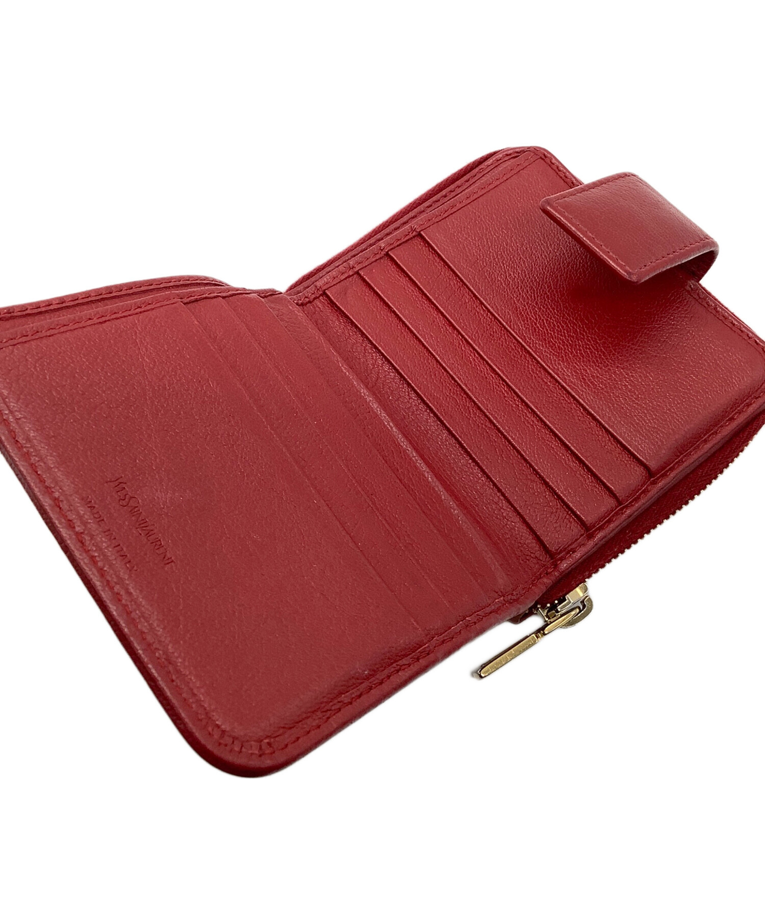 中古・古着通販】Yves Saint Laurent (イヴサンローラン) 2つ折り財布