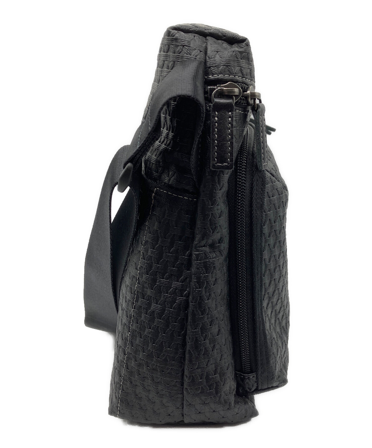 中古・古着通販】PELL BORSA (ペレボルサ) ショルダーバッグ ブラック 