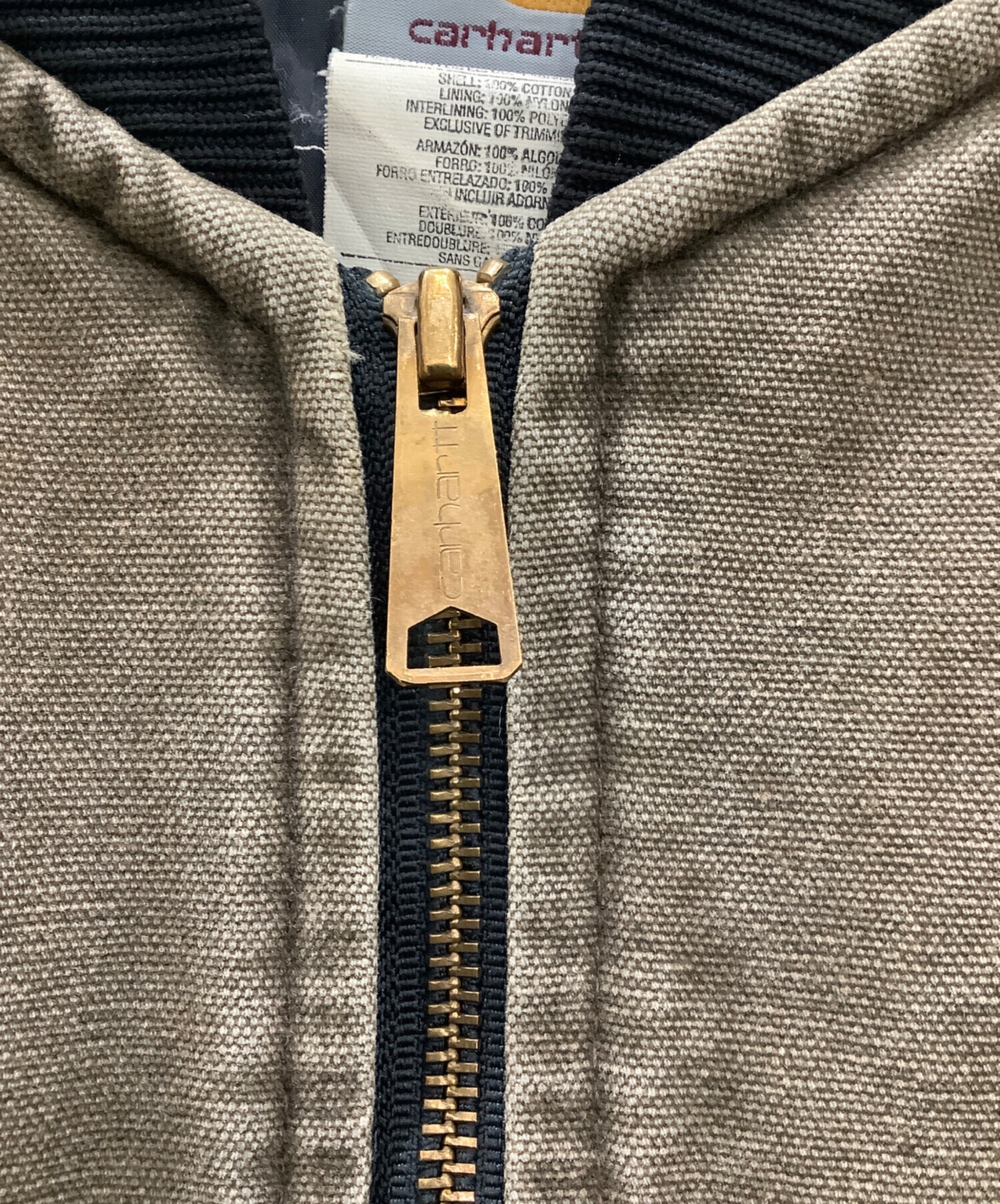 中古・古着通販】CarHartt (カーハート) ダックベスト グレー サイズ