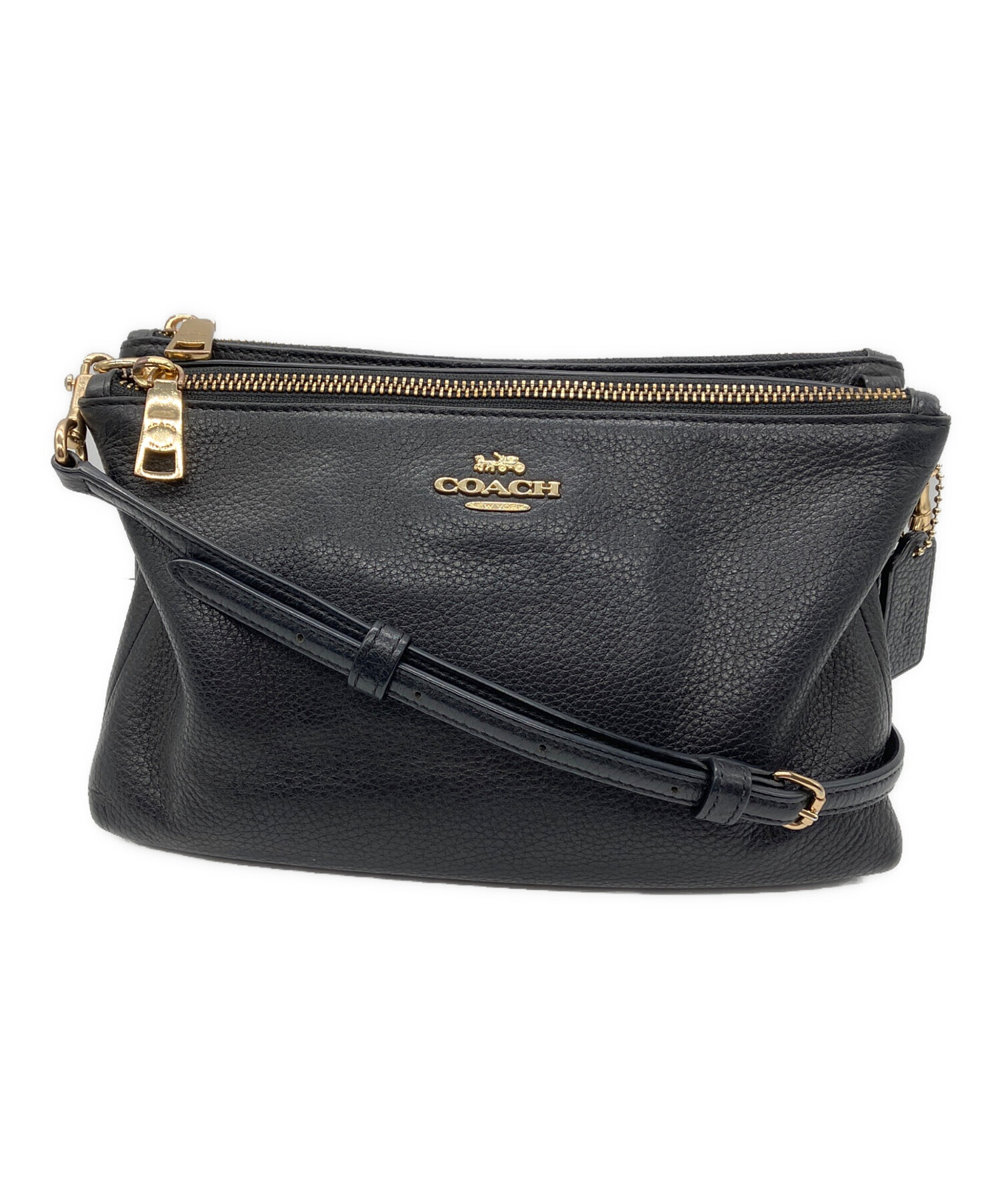 中古・古着通販】COACH (コーチ) ショルダーバッグ F34265 ブラック 