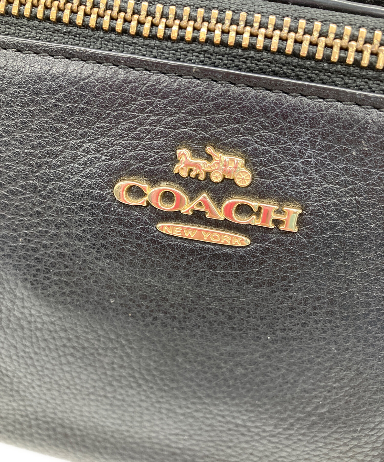中古・古着通販】COACH (コーチ) ショルダーバッグ F34265 ブラック 