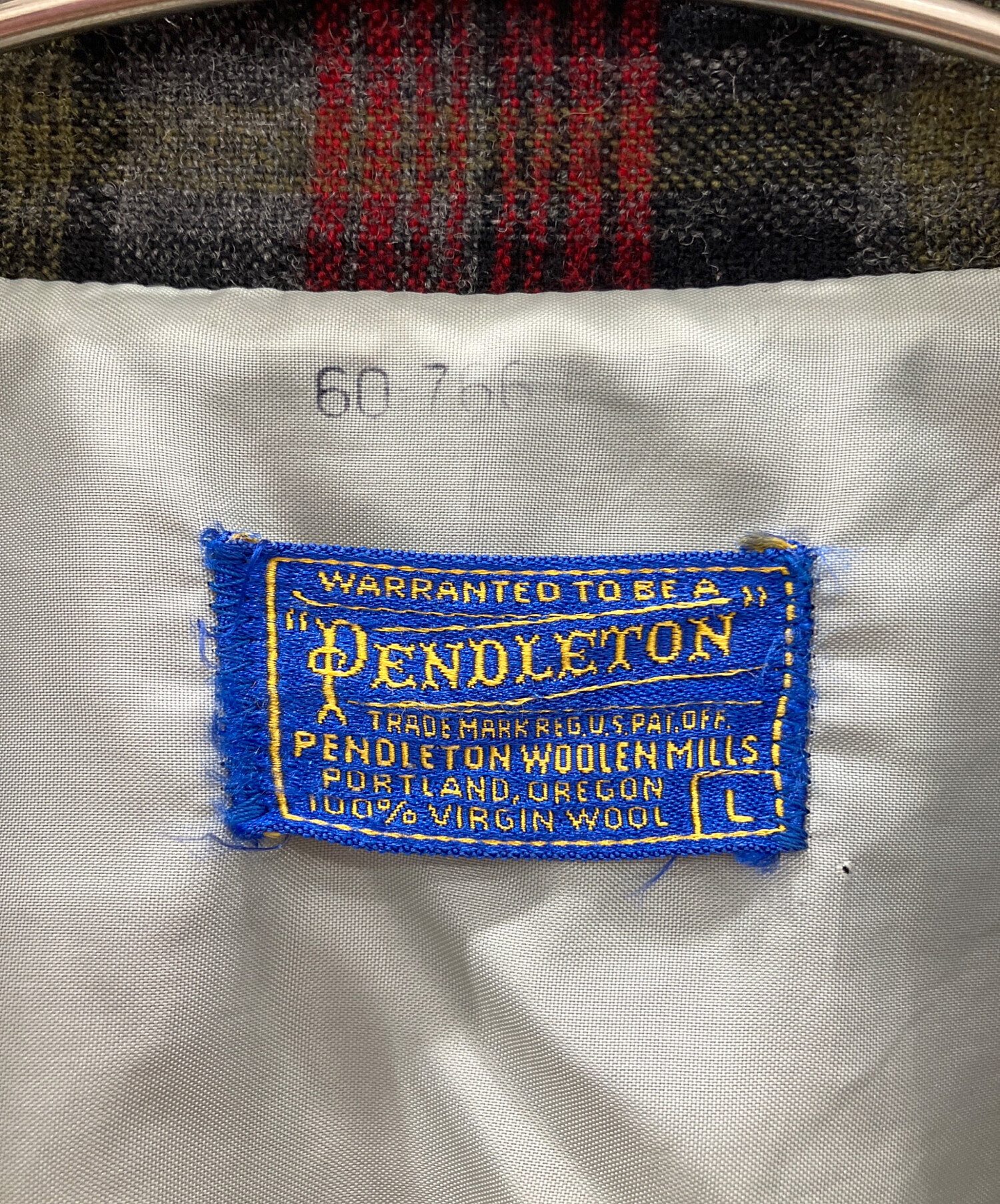 中古・古着通販】PENDLETON (ペンドルトン) テーラードジャケット