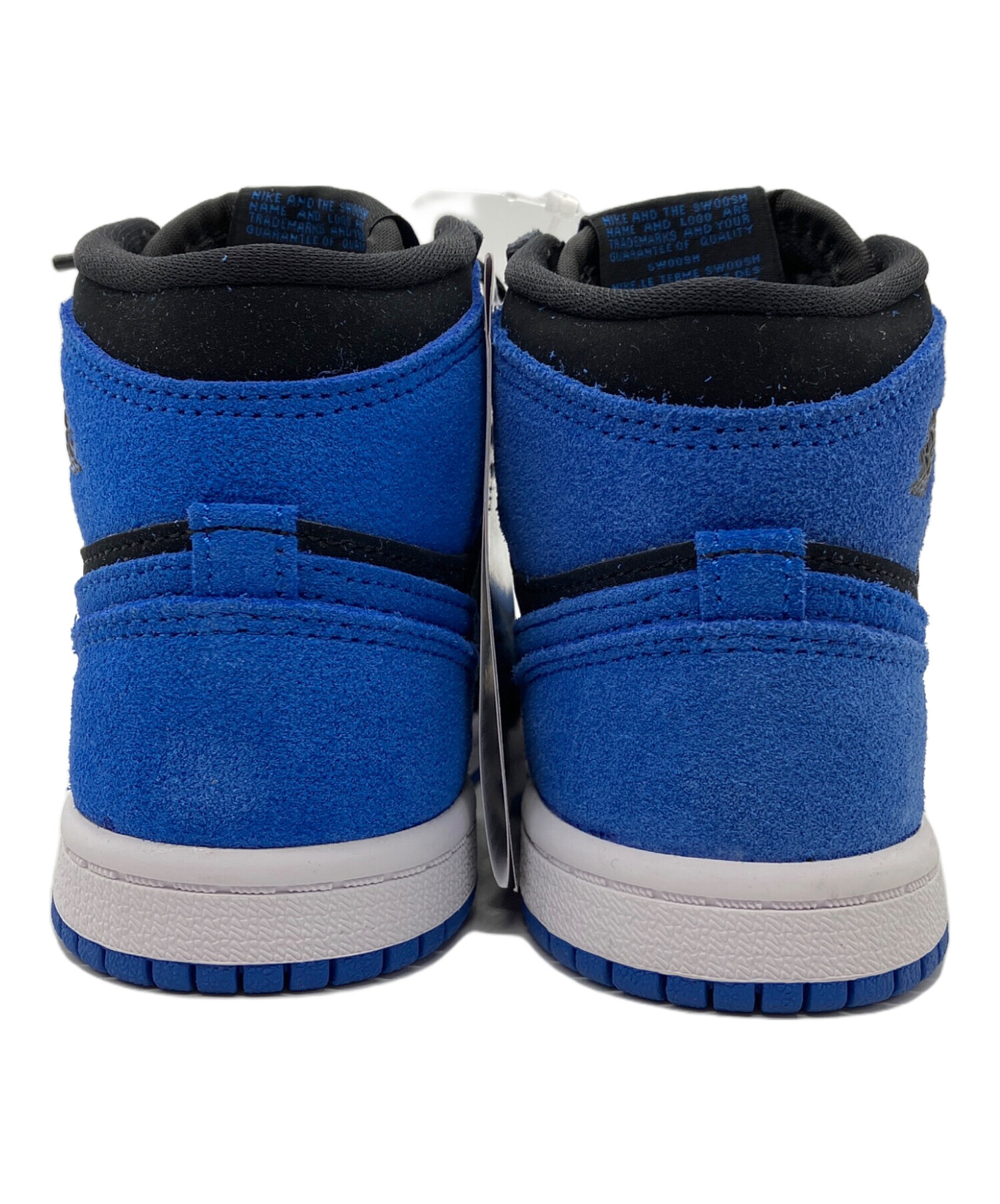 中古・古着通販】NIKE (ナイキ) ハイカットスニーカー ブルー×ブラック