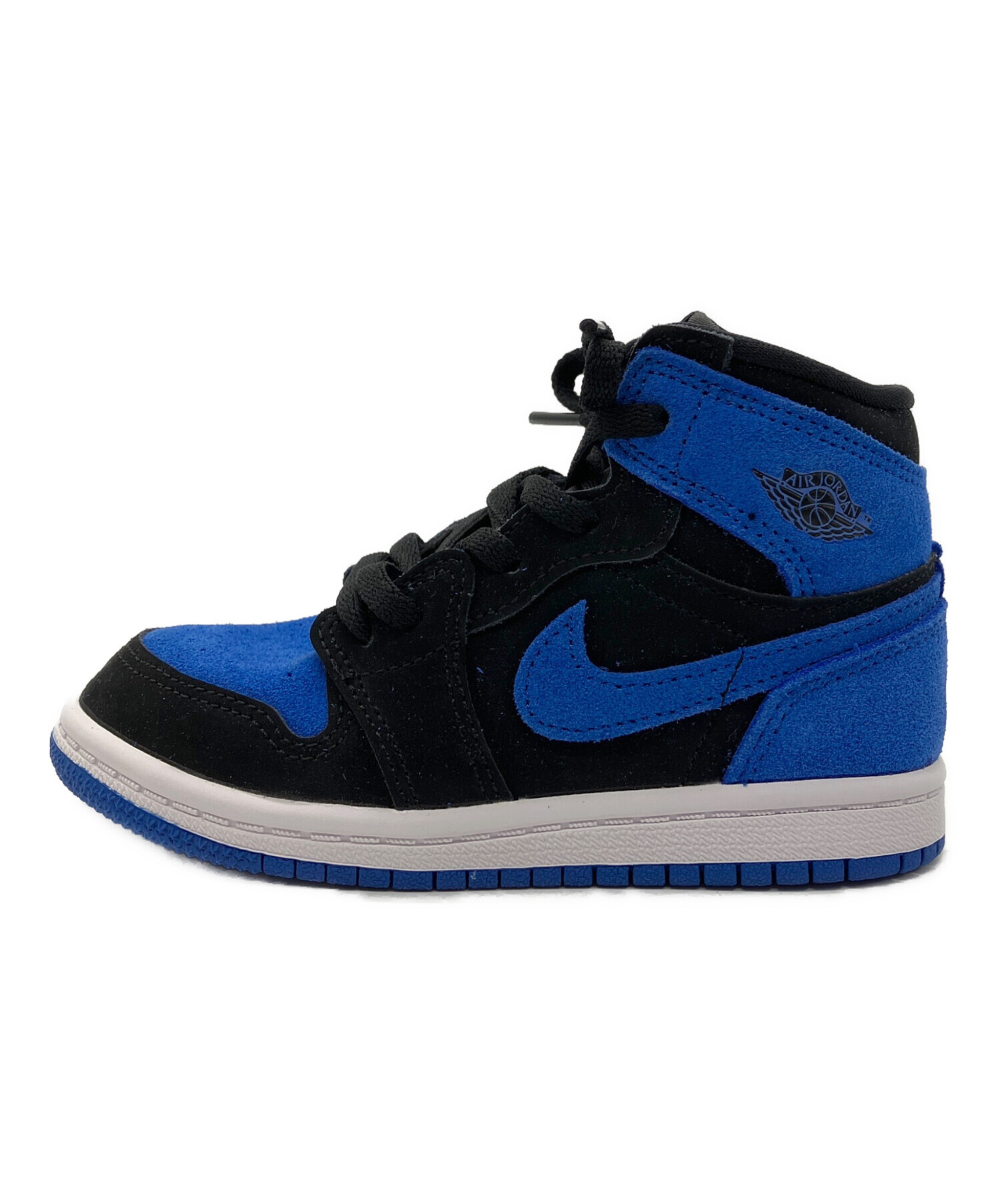 中古・古着通販】NIKE (ナイキ) ハイカットスニーカー ブルー×ブラック