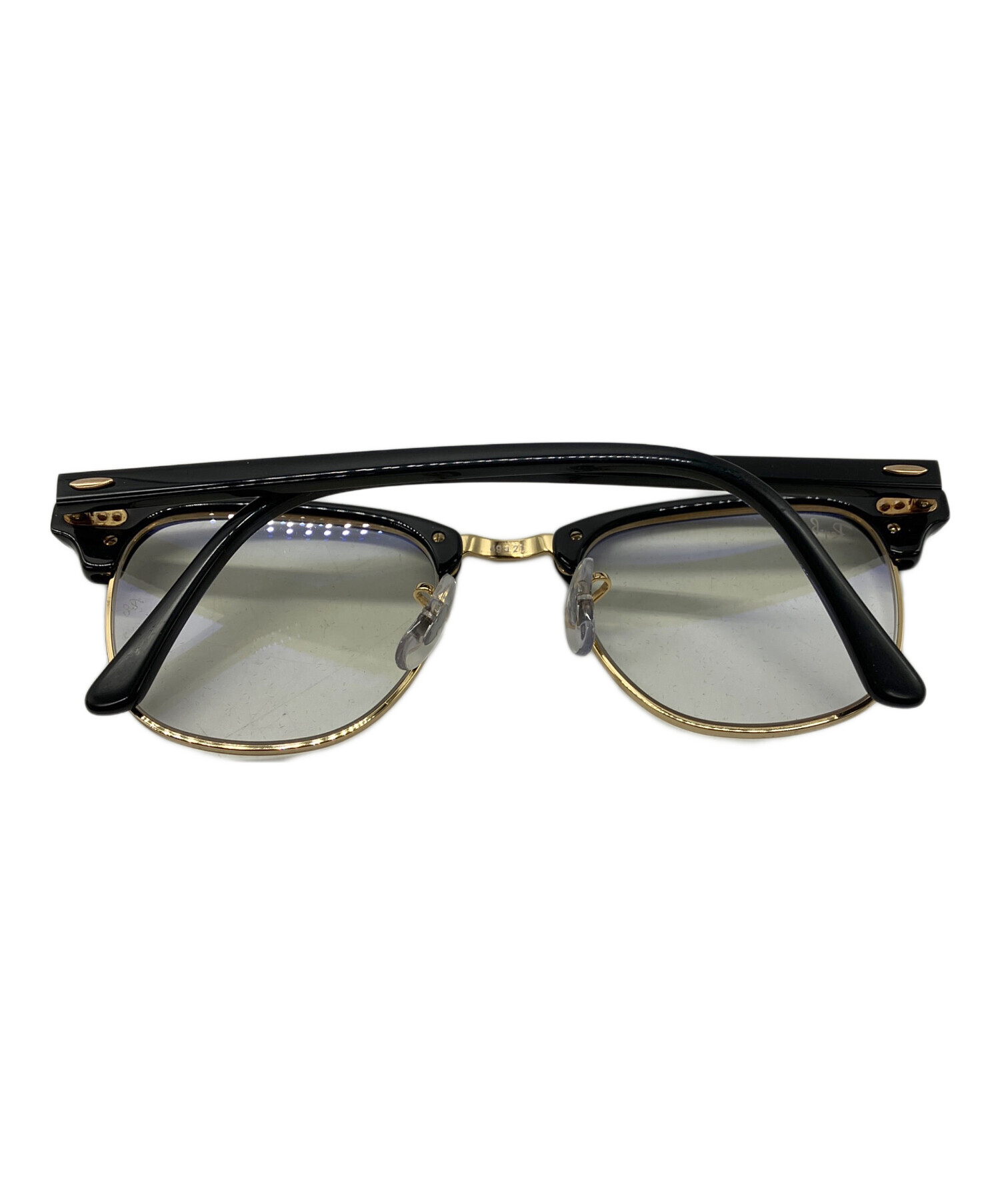 中古・古着通販】RAY-BAN (レイバン) 伊達眼鏡 ブラック｜ブランド