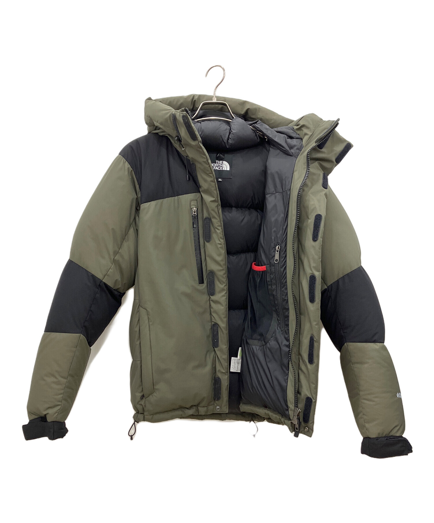 THE NORTH FACE バルトロライトダウンジャケット 黒 カーキ 中古・古着通販】THE NORTH FACE (ザ ノース フェイス) バルトロライト