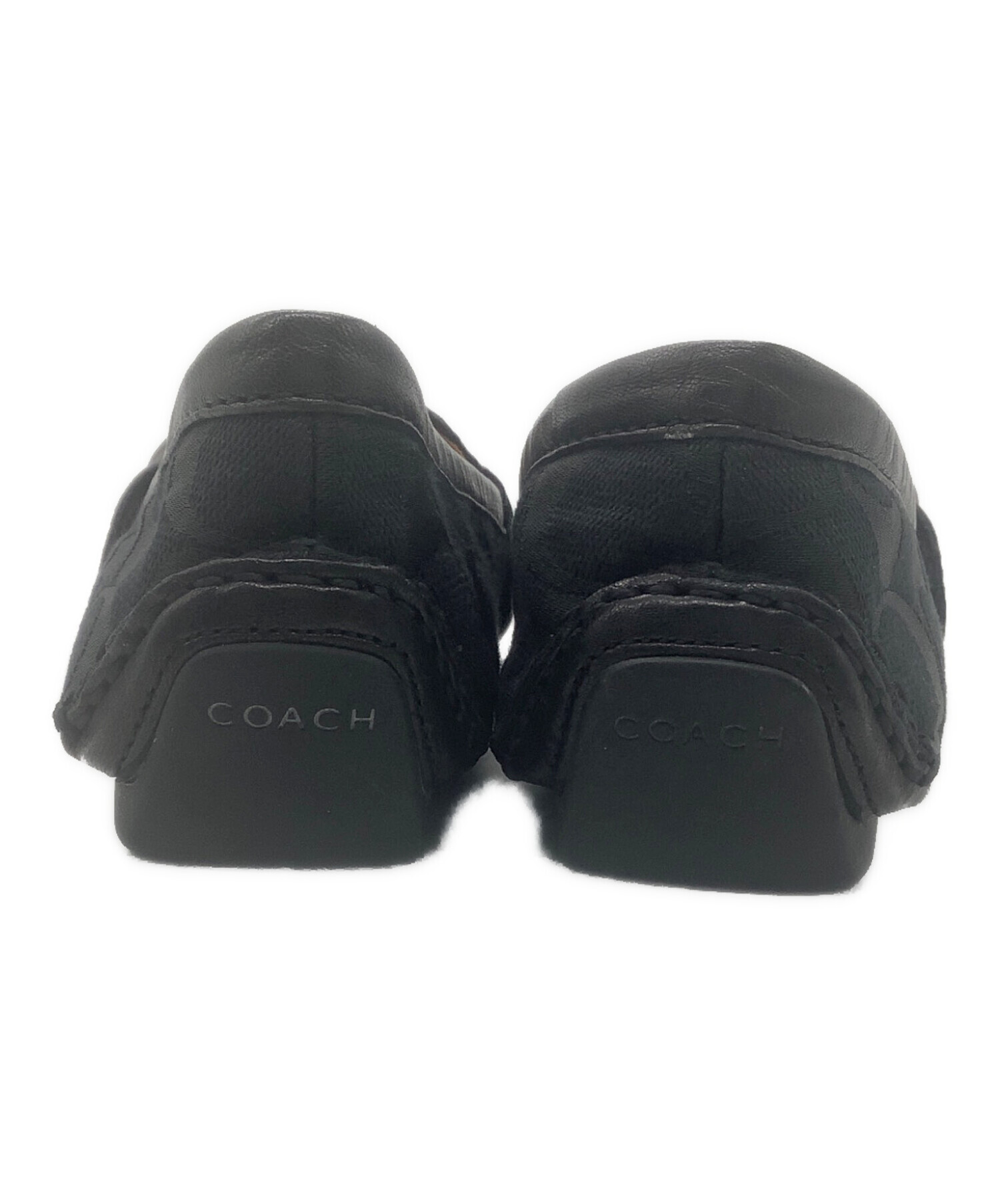 中古・古着通販】COACH (コーチ) ローファー A2811 ブラック サイズ:6B 