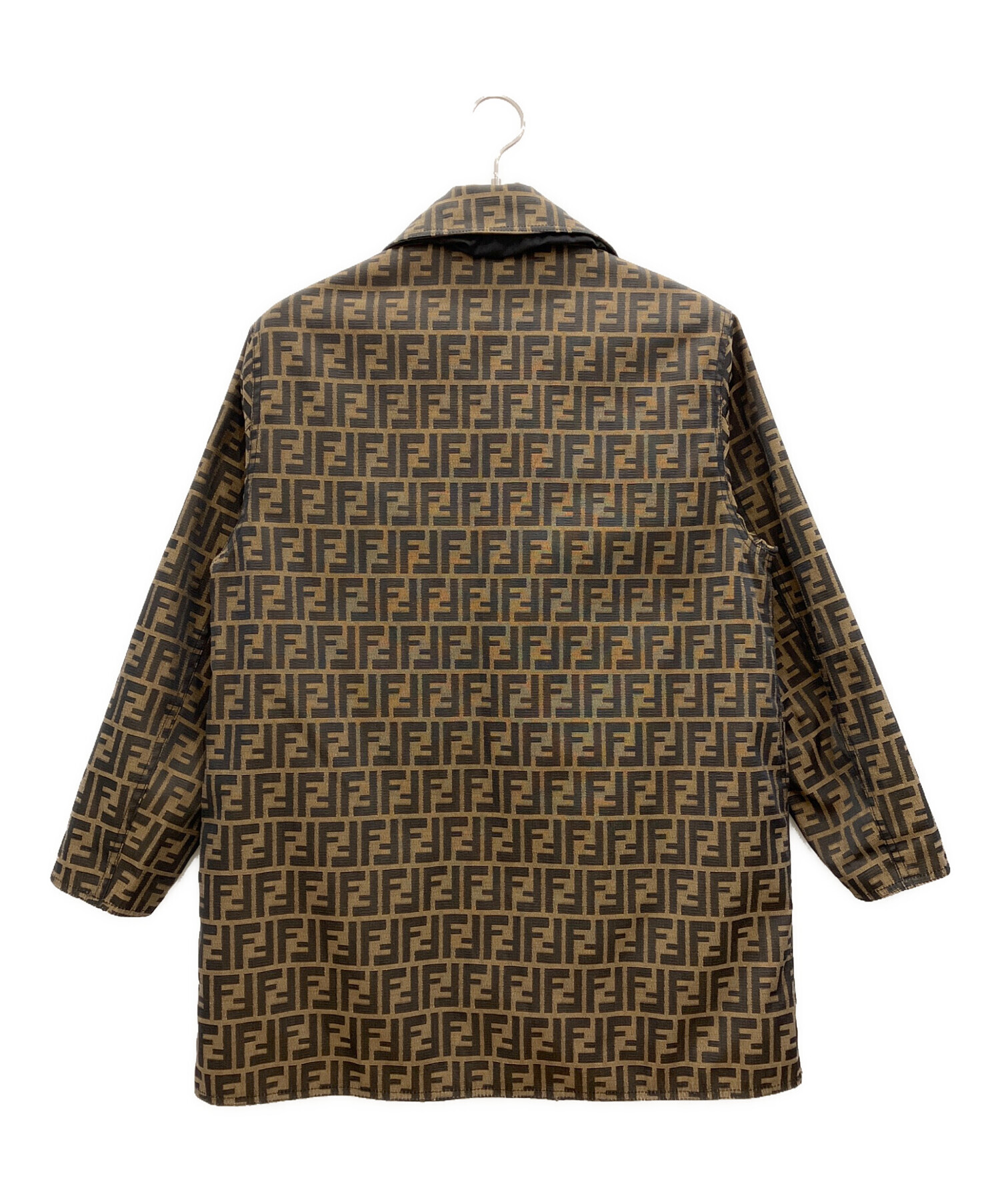 【超美品】FENDI フェンディ リバーシブル ダッフルコート【未使用】 中古・古着通販】FENDI JEANS (フェンディ ジーンズ) リバーシブル
