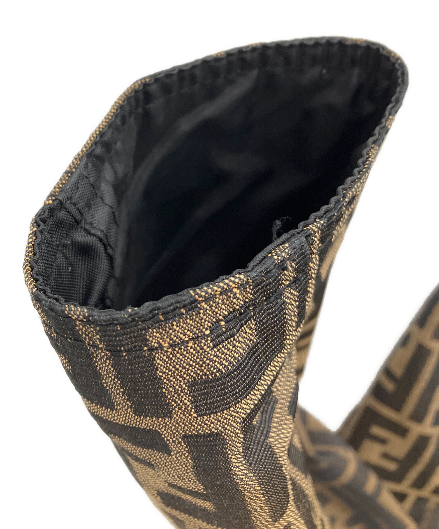 古着 FENDI jeans フェンディ ジーンズ イタリア製 長袖 ワークシャツ 42 ブラック レディース 中古・古着通販】FENDI JEANS (フェンディ ジーンズ) リバーシブル