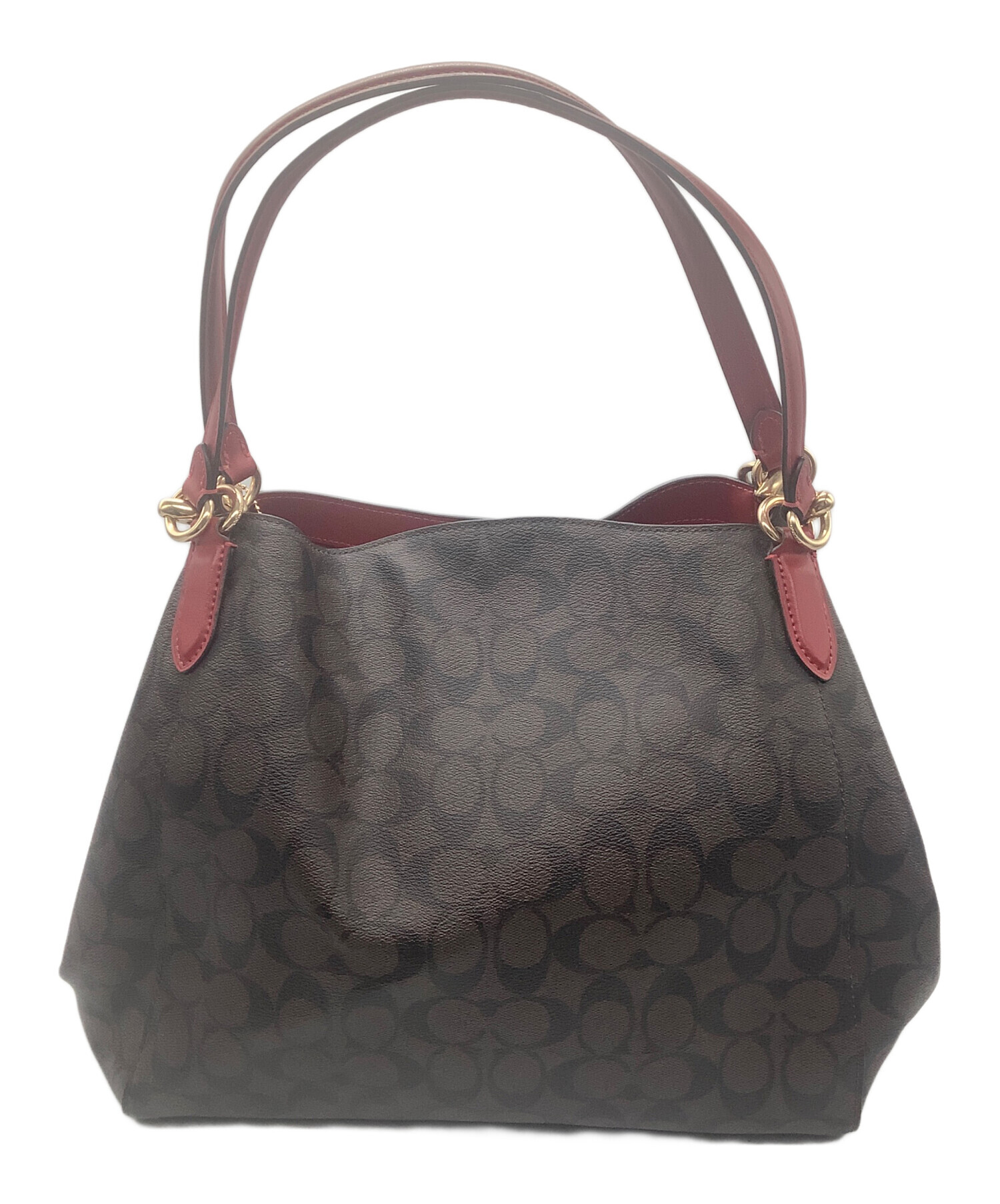 中古・古着通販】COACH (コーチ) ハンドバッグ シグネチャー 80298