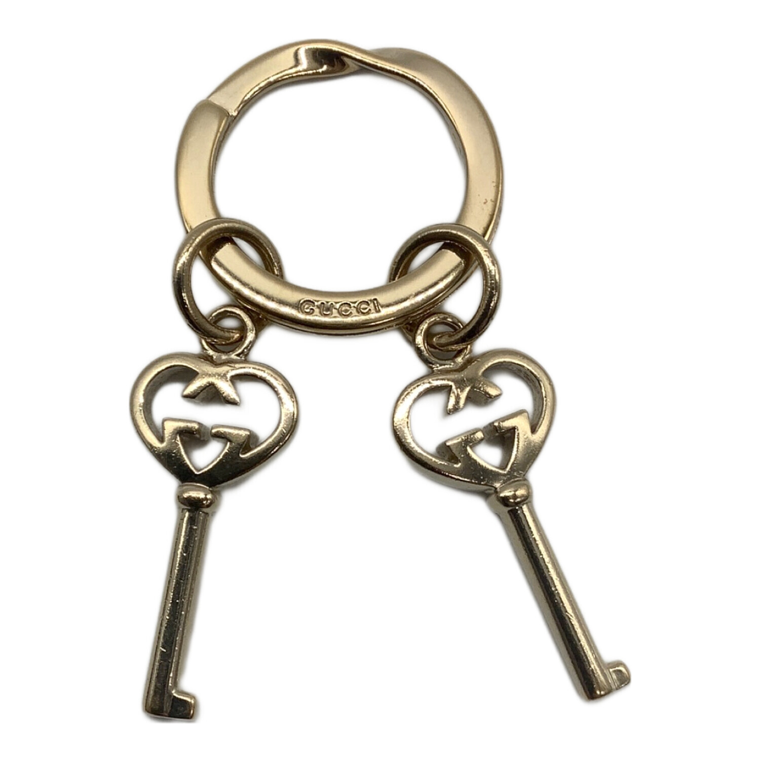 中古・古着通販】GUCCI (グッチ) キーリング 鍵型｜ブランド・古着通販